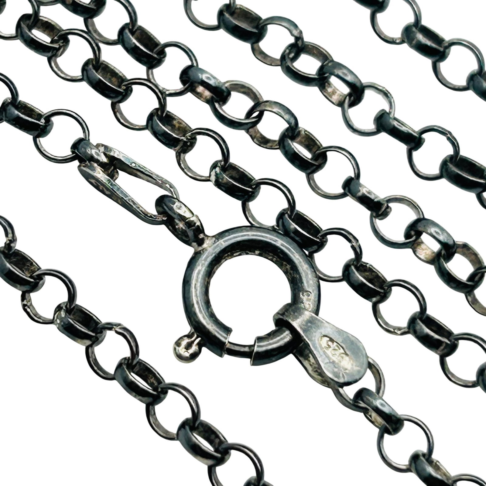 Italy Sterling Rolo Chain Necklace (1 of 4)