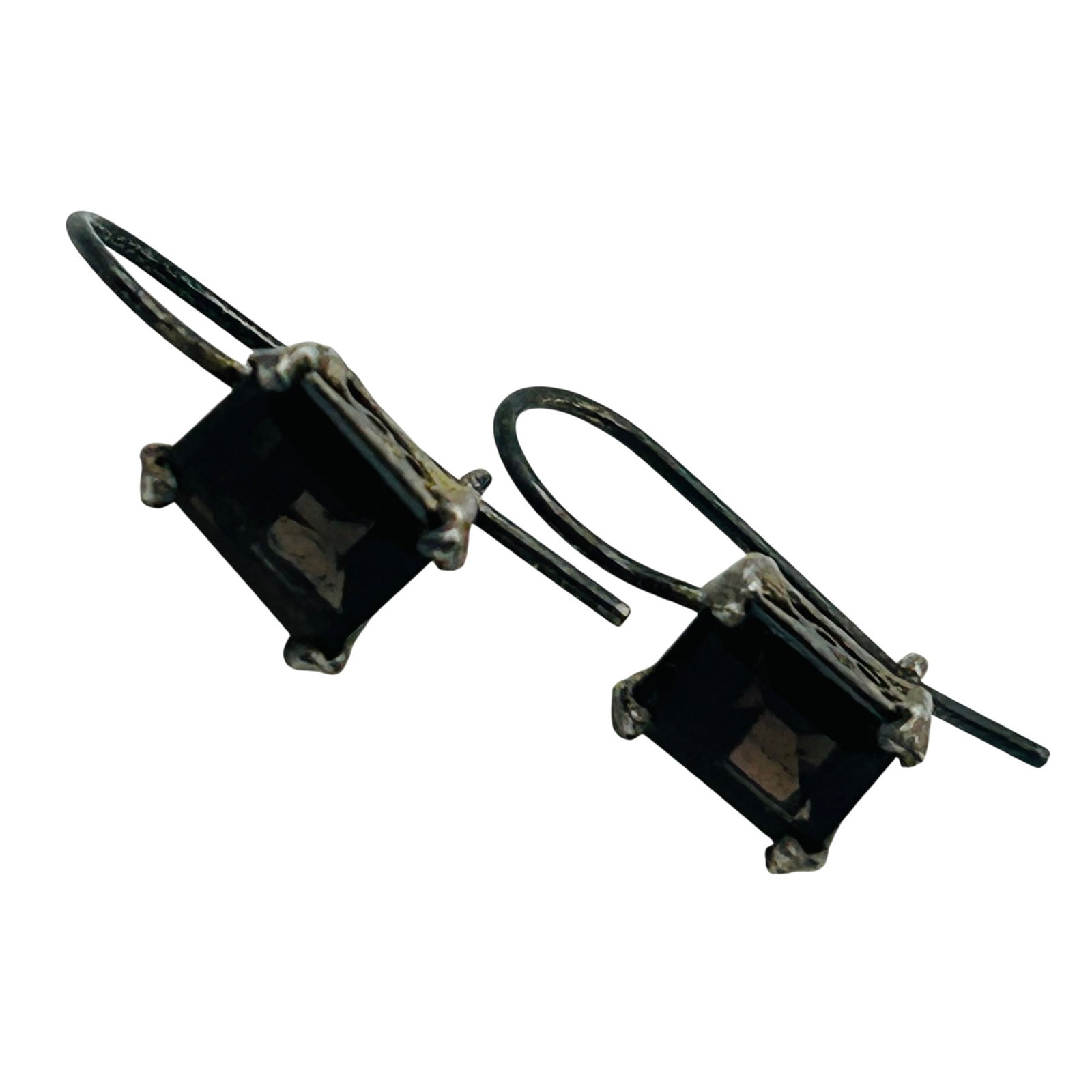 Sterling Garnet Earrings (1 of 4)