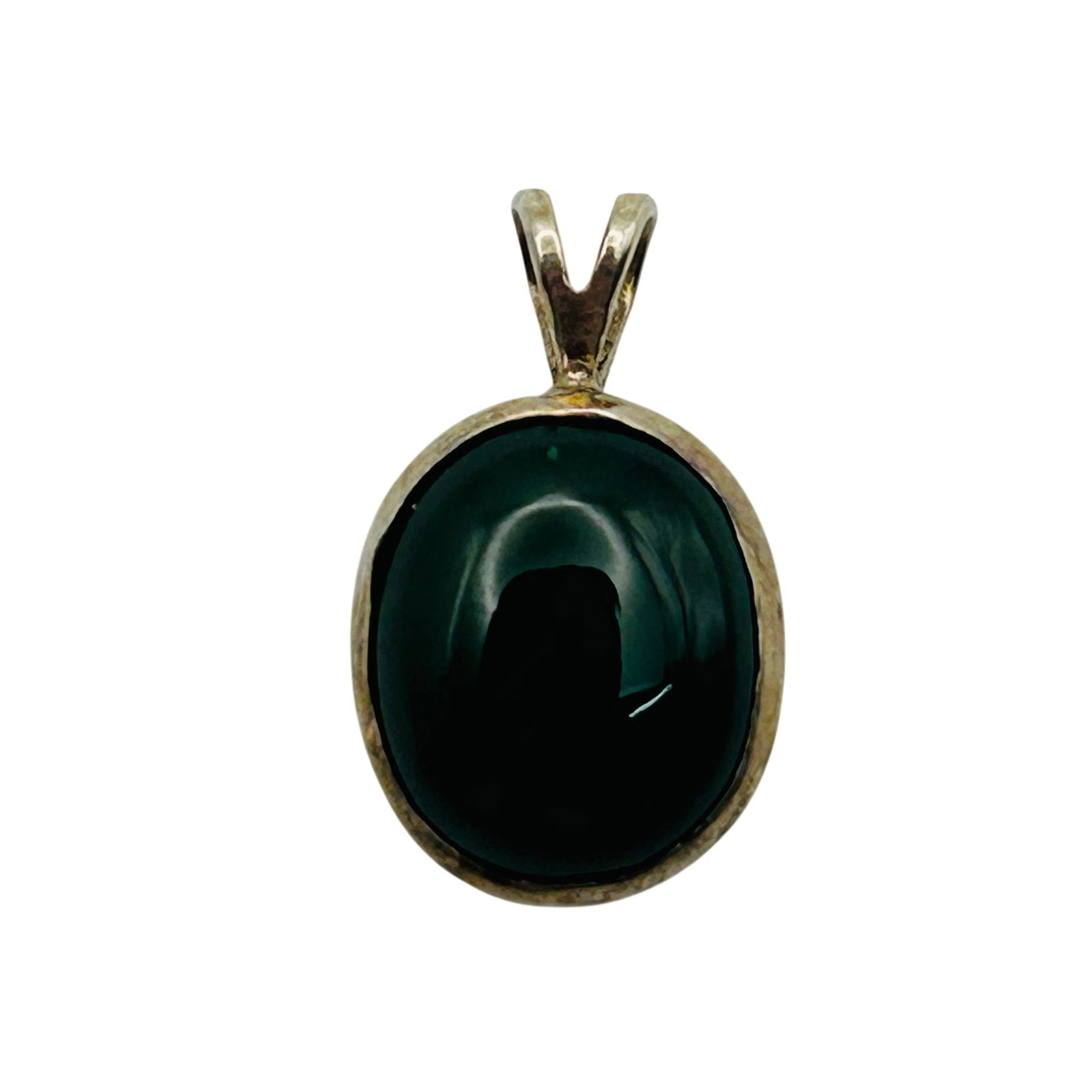 Sterling Chalcedony Oval Pendant (1 of 4)