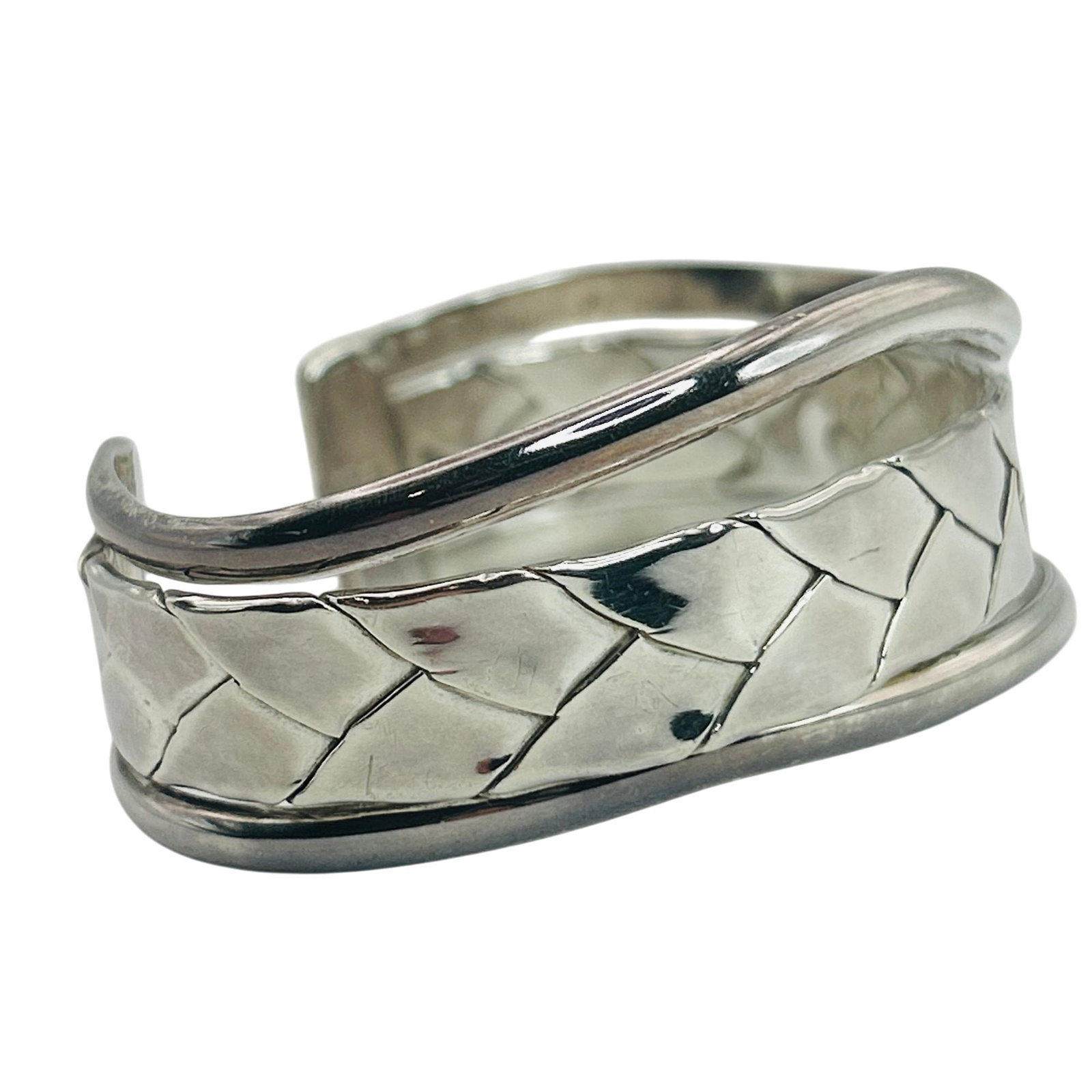 Mexico Sterling Cuff Bracelet (1 of 7)
