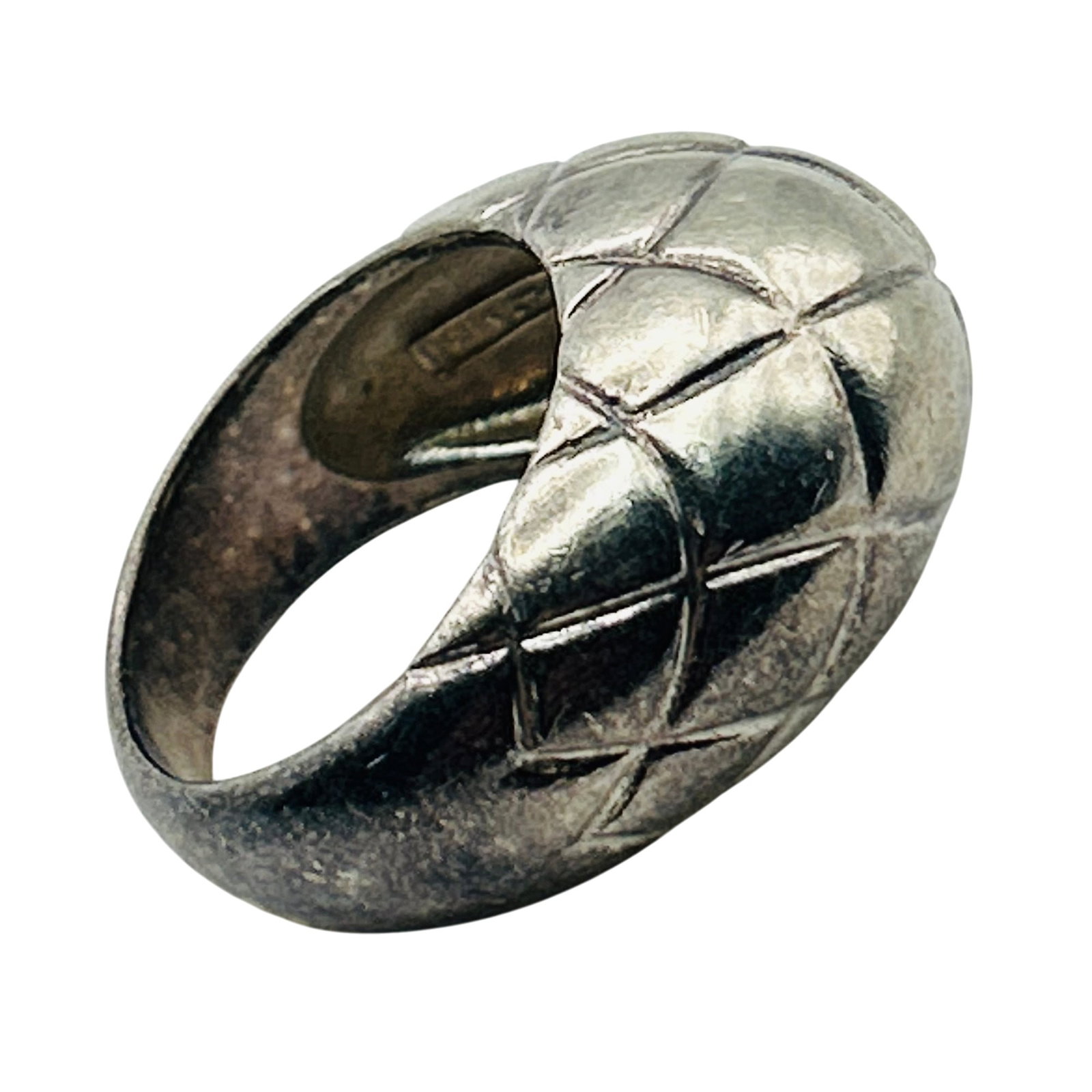 Sterling Dome Ring Size 6.5 (1 of 7)