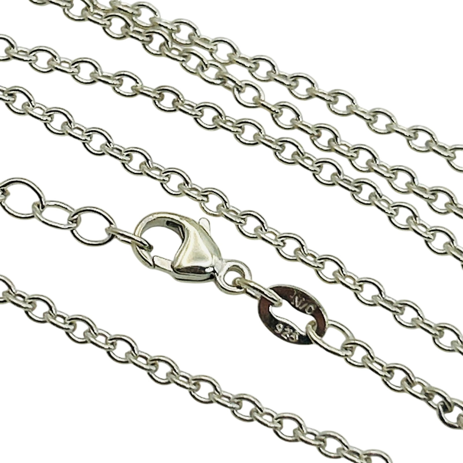 Sterling Cable Chain Adjustable Necklace (1 of 3)
