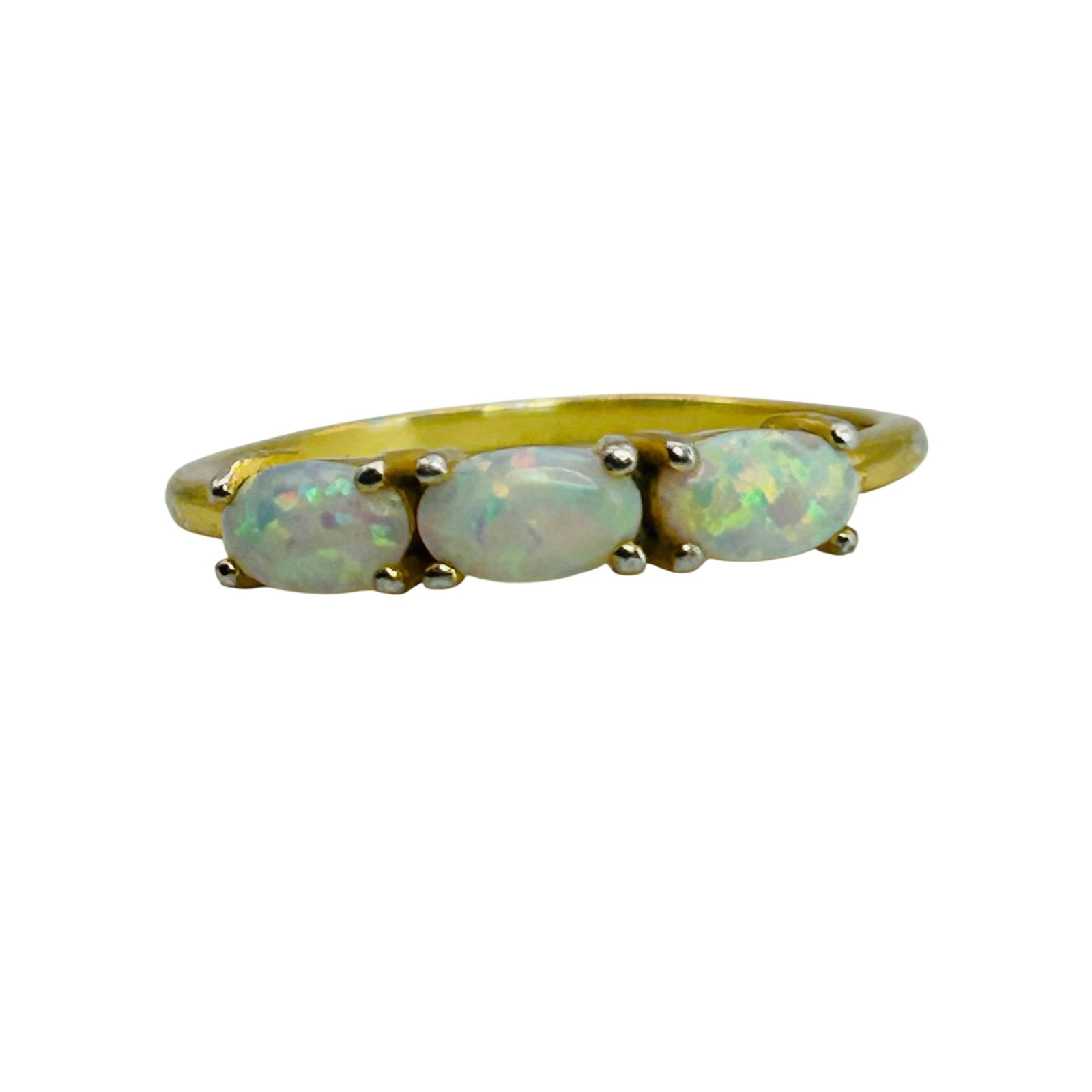 Sterling Opal Ring Size 5: Sterling Opal Ring Size 5. 1.1g
