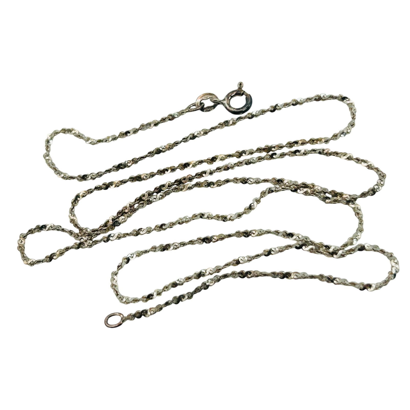 Italy Sterling S Chain Necklace (1 of 5)