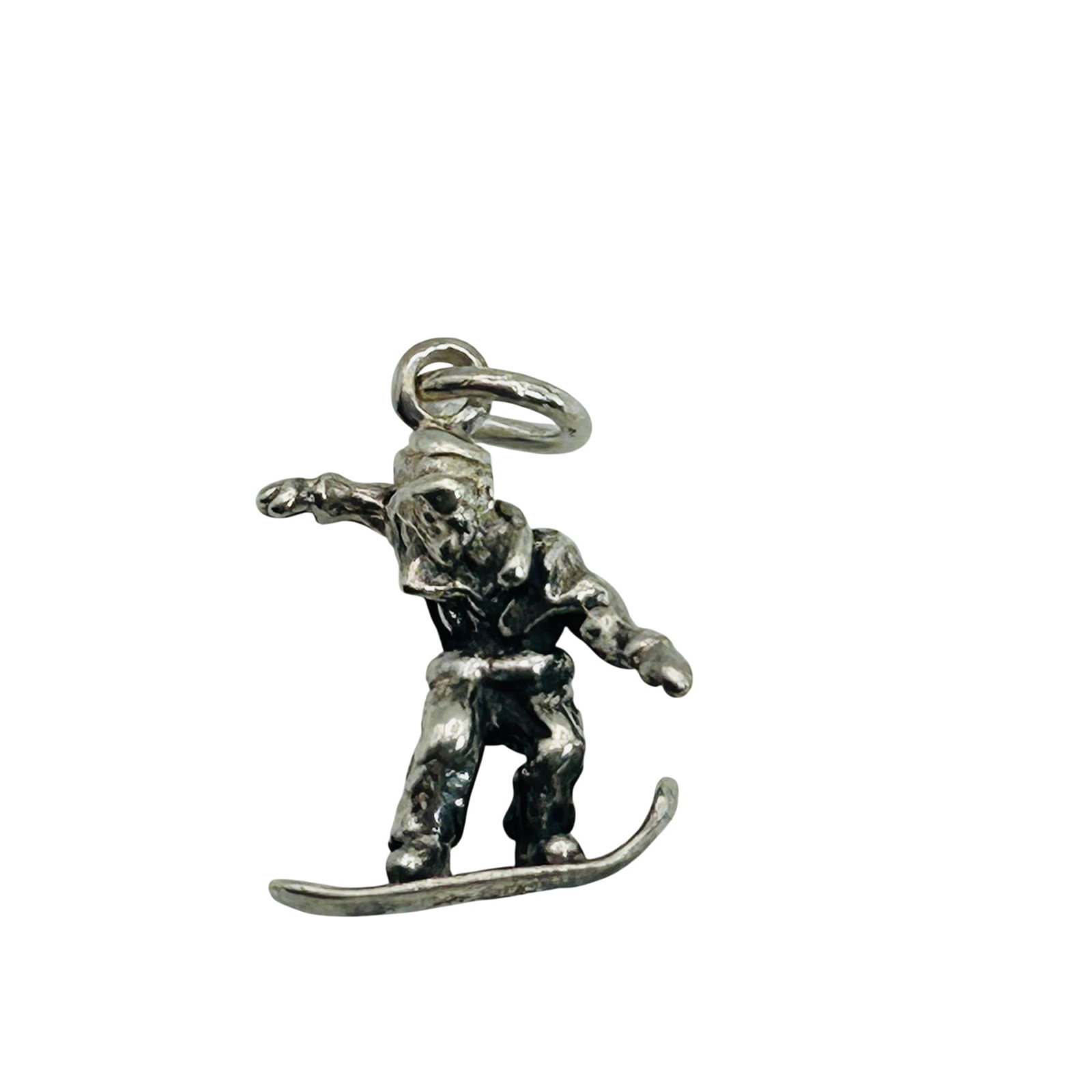 Sterling Snowboard Charm