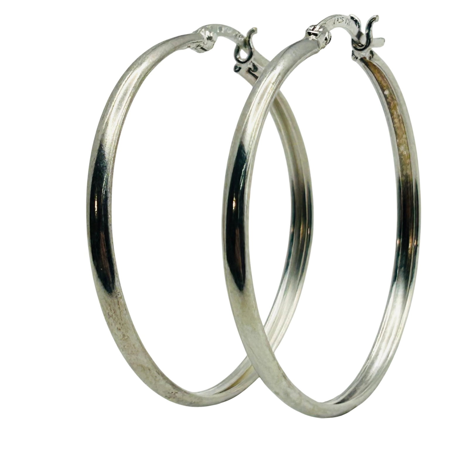 Sterling Hoop Earrings (1 of 5)