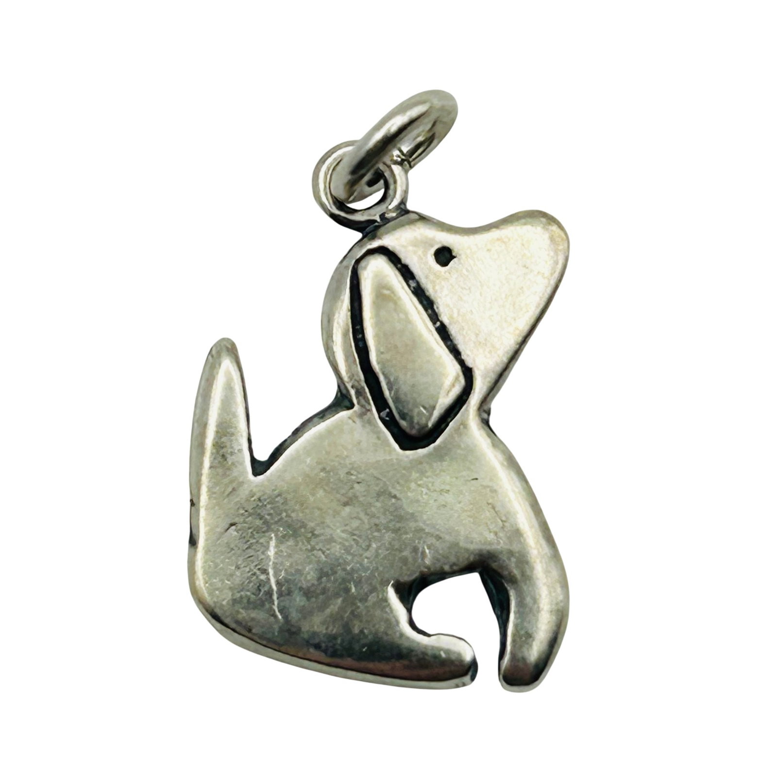 Sterling Dog Charm (1 of 3)