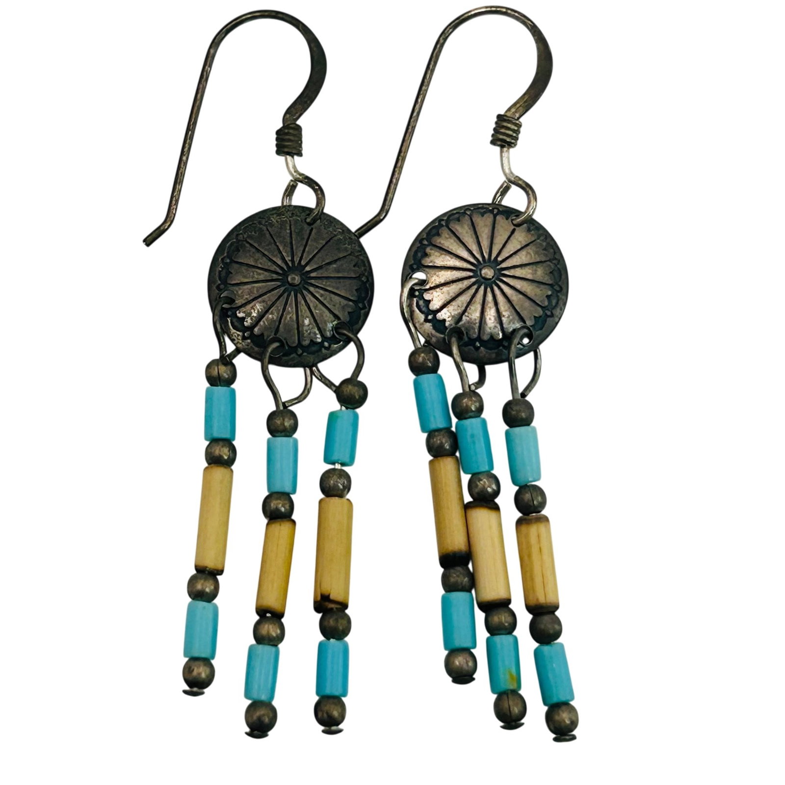 Sterling Southwest Dangle Earrings (1 of 4)
