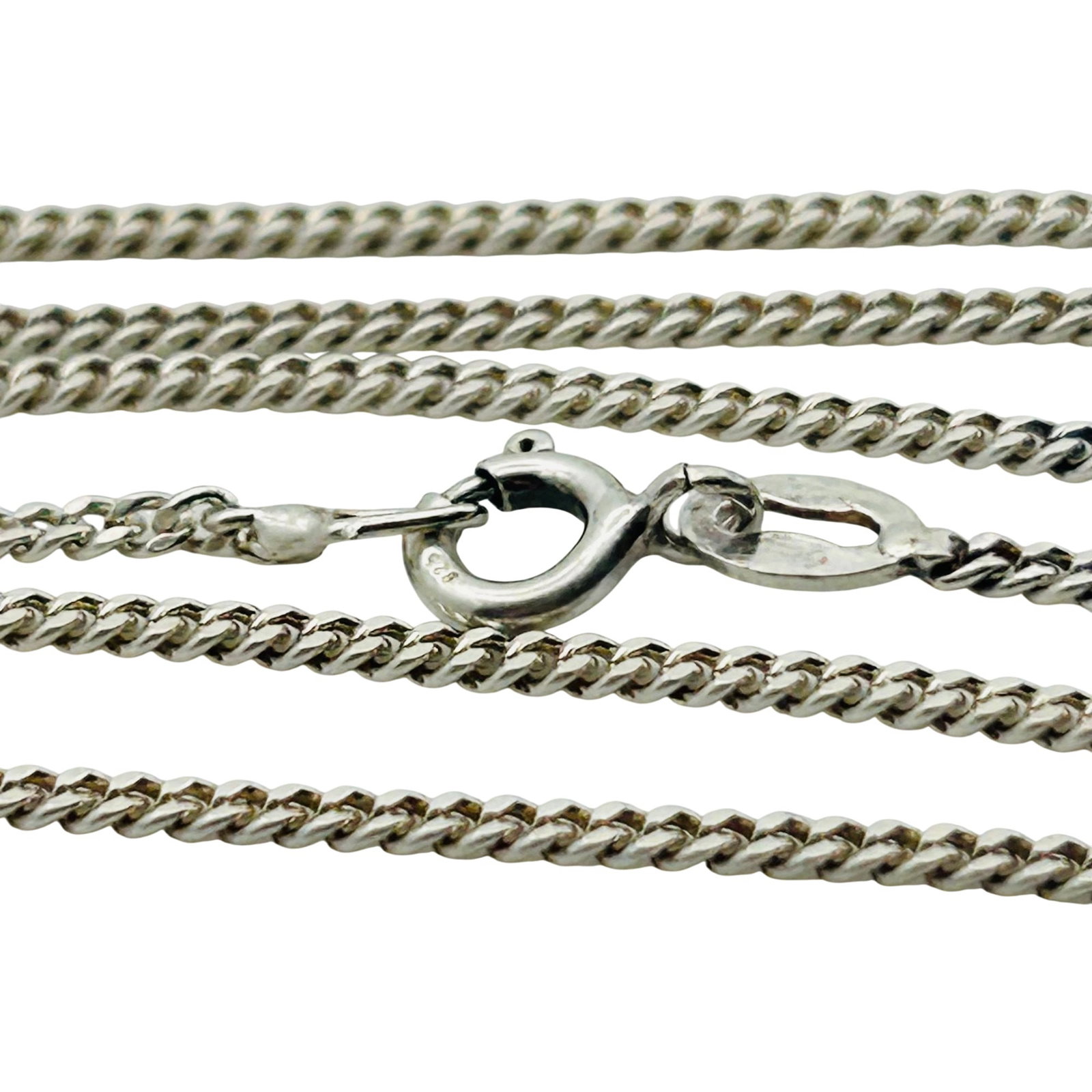 Sterling Curb Chain Necklace (1 of 4)