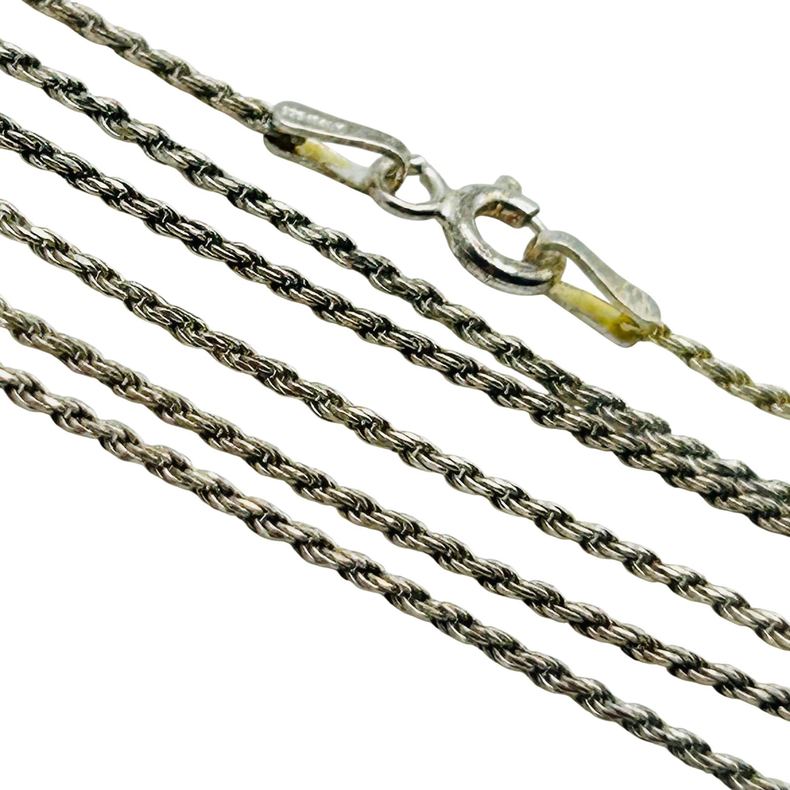IBB Italy Sterling Rope Chain Necklace (1 of 4)