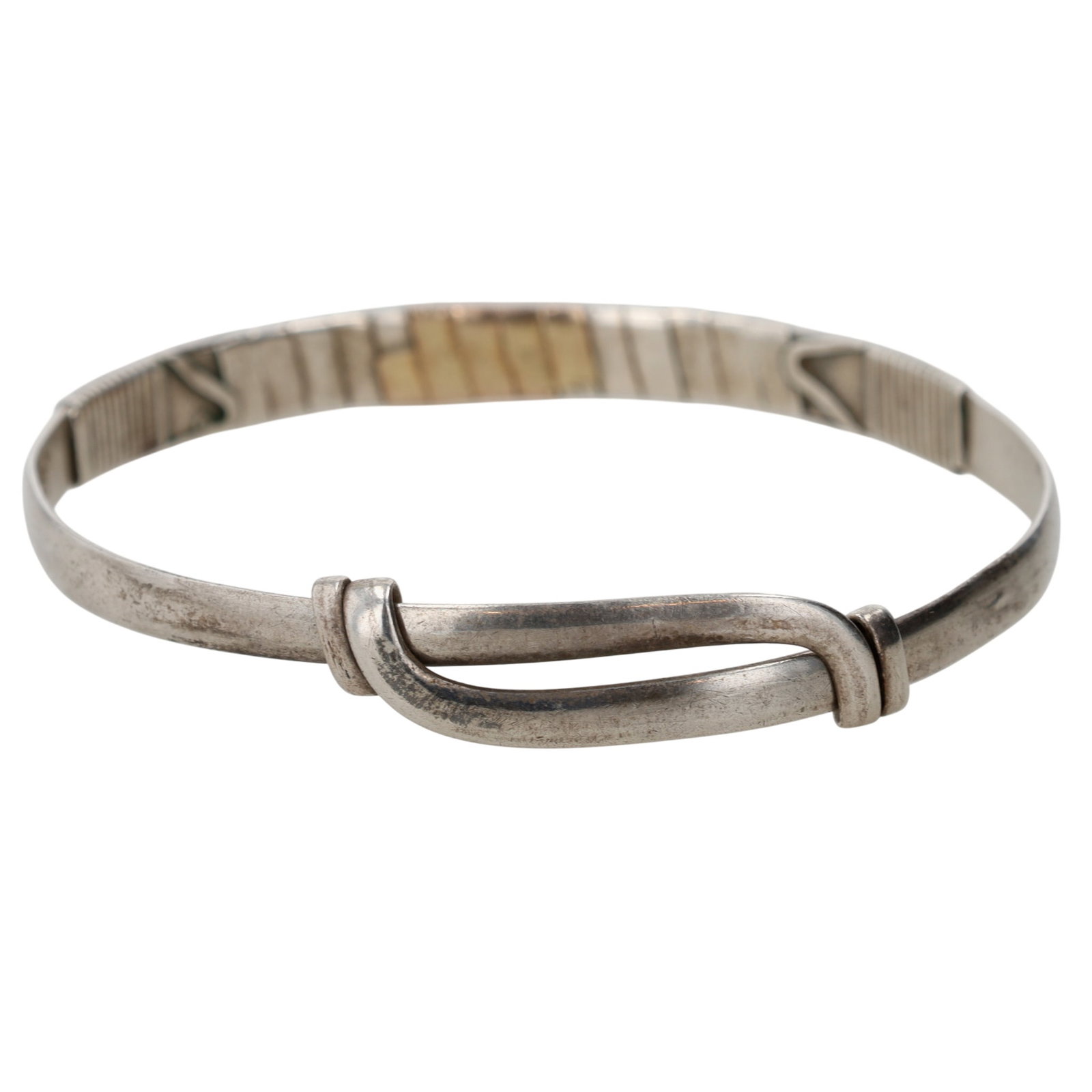 Sterling Adjustable Bangle 16g - 2