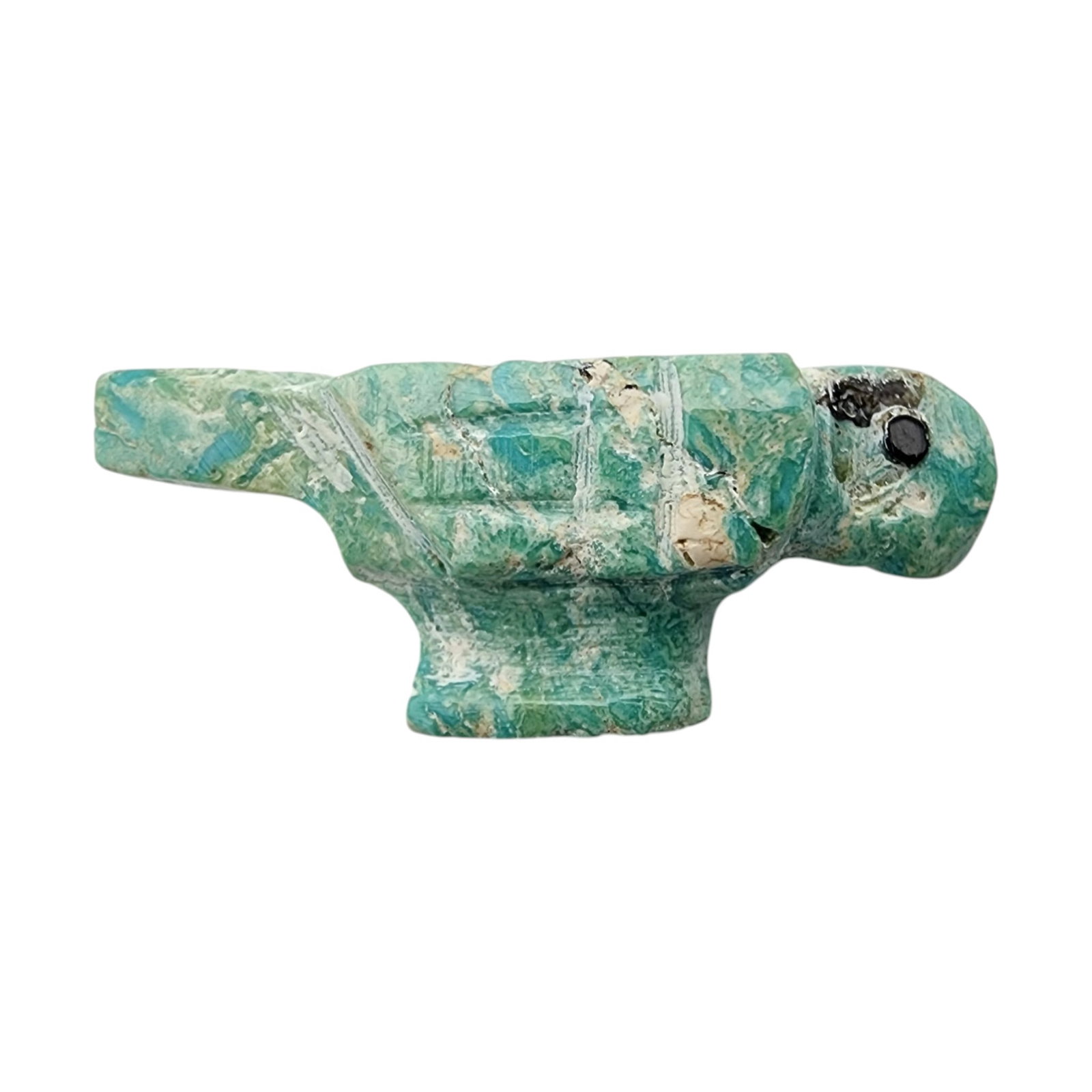 Zuni Turquoise Parrot Fetish Carving (1 of 6)