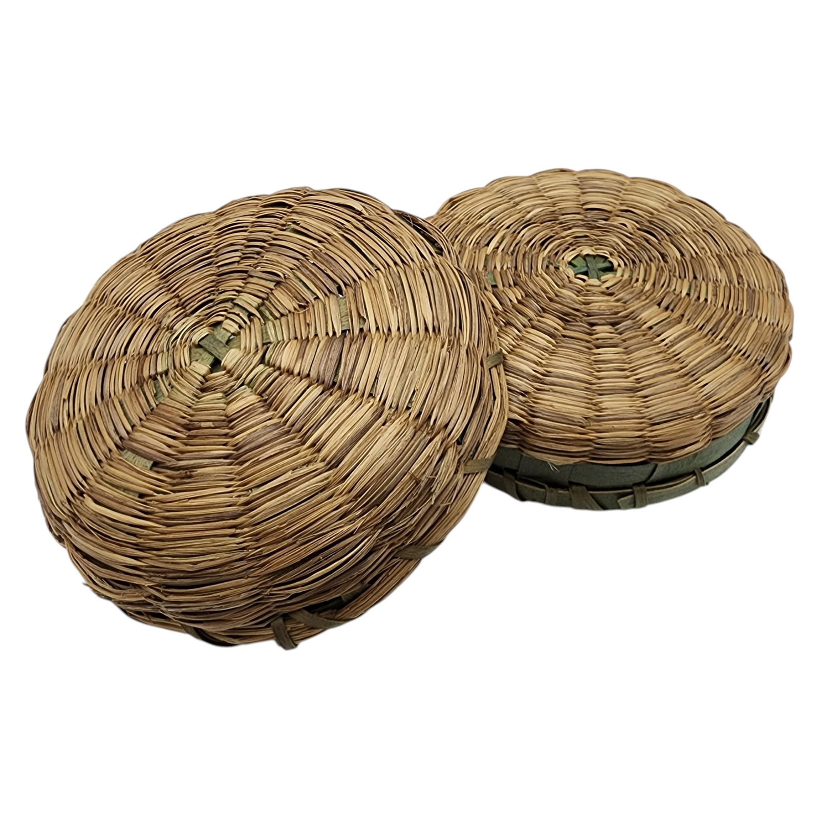 Native American Lidded Basket - 3