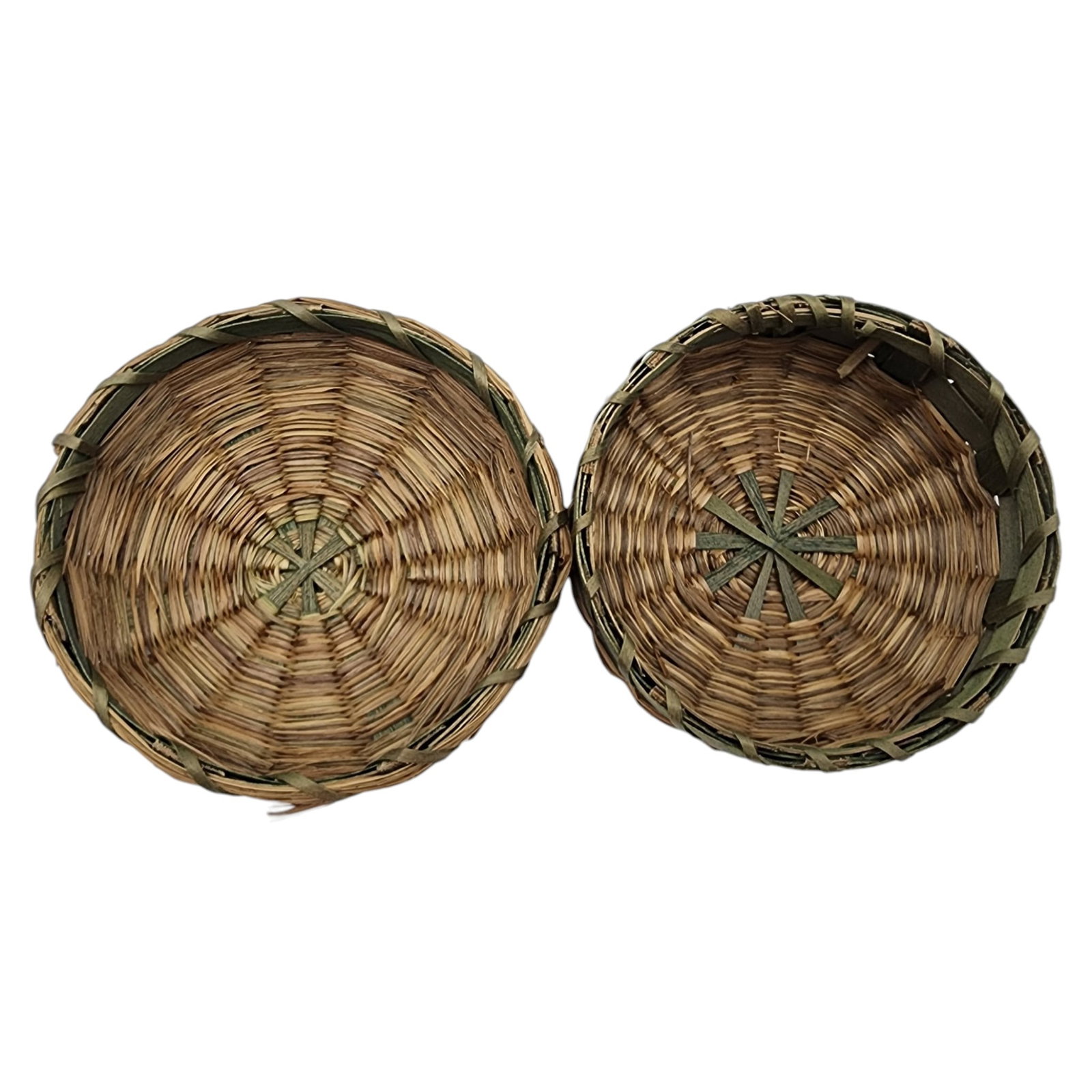 Native American Lidded Basket - 4