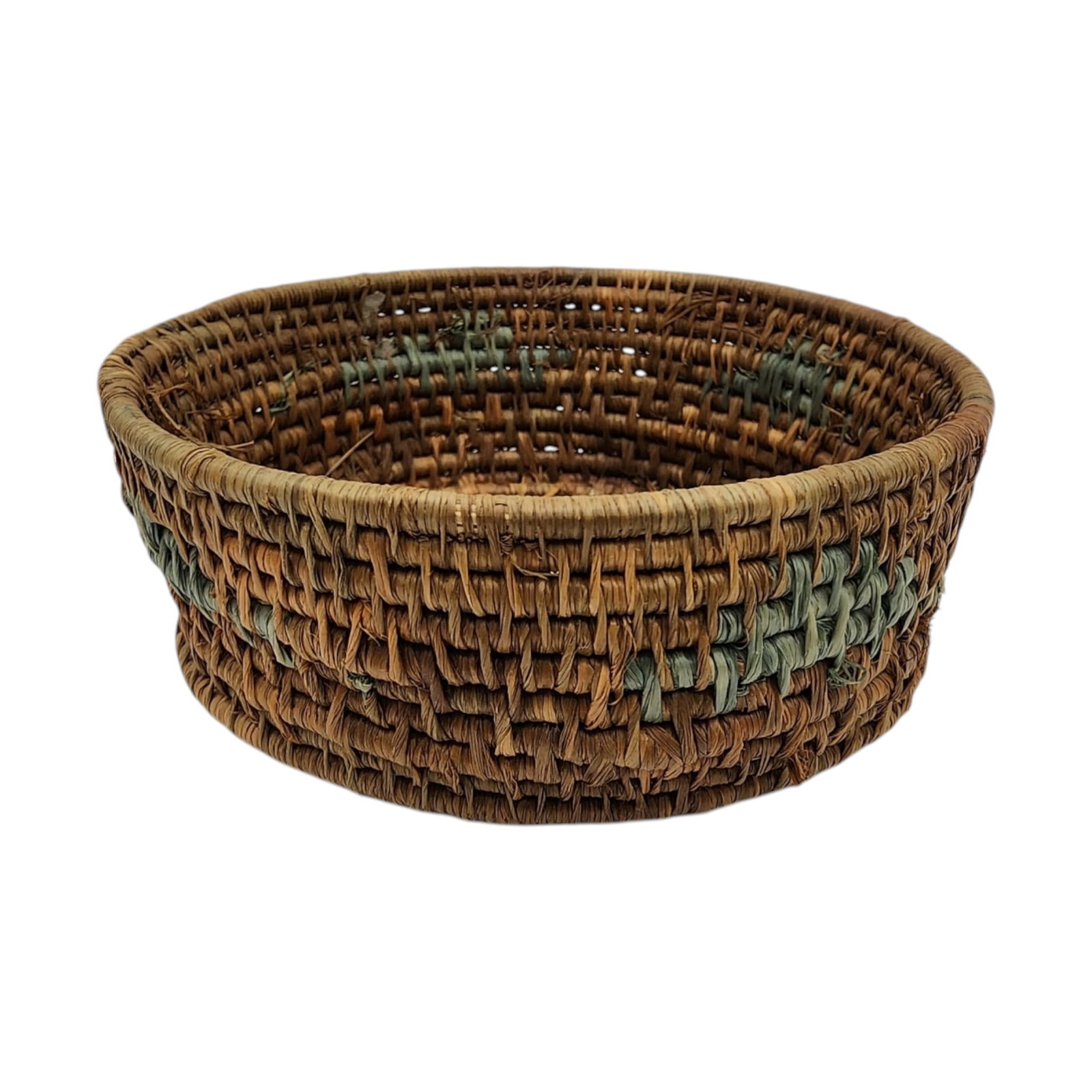 Native American Woven Basket - 5
