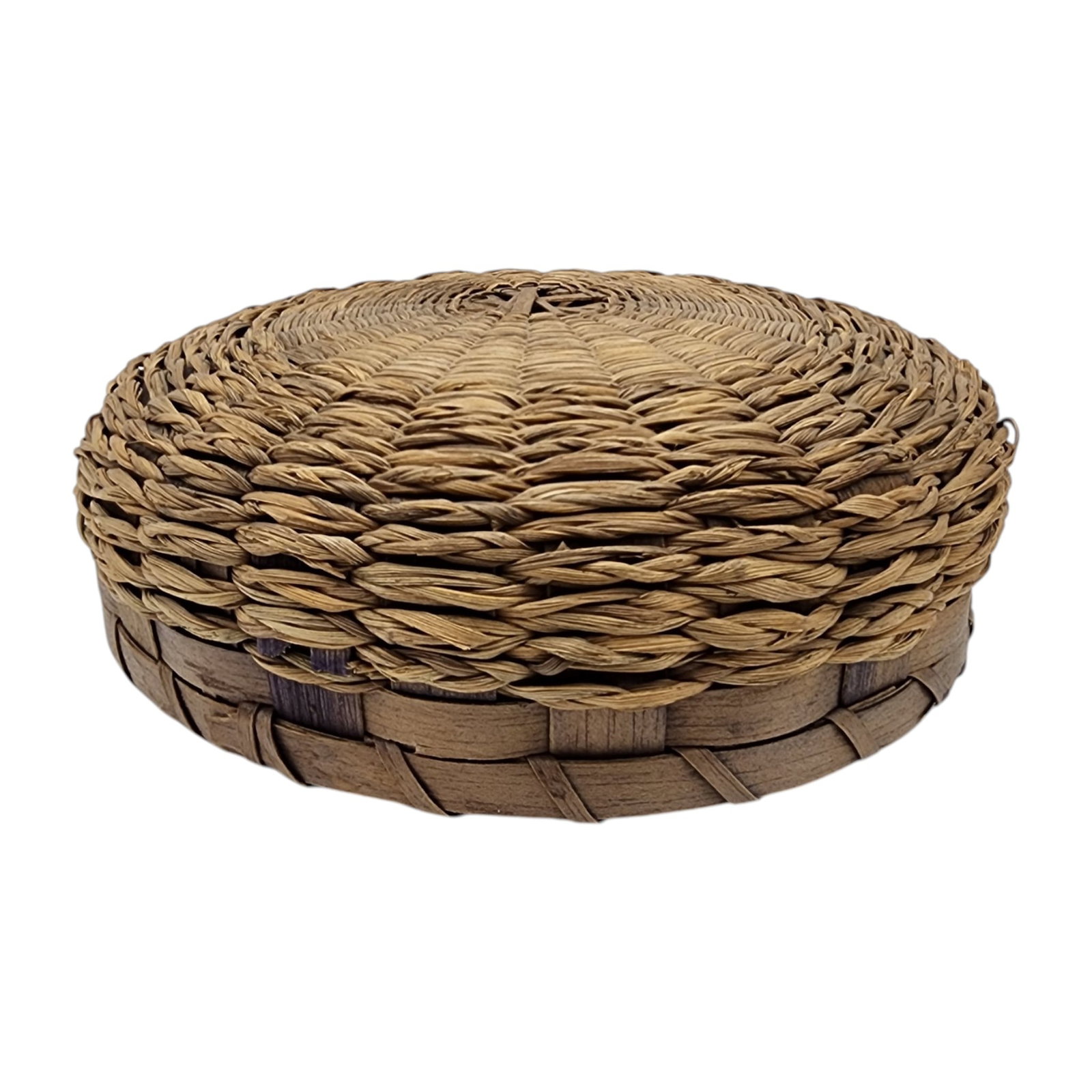 Native American Woven Basket - 5