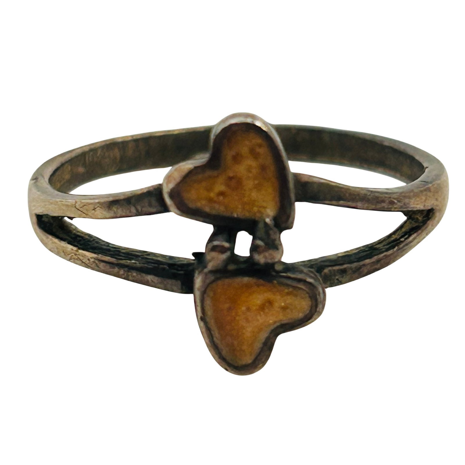 Southwest Sterling Heart Ring (1 of 5)