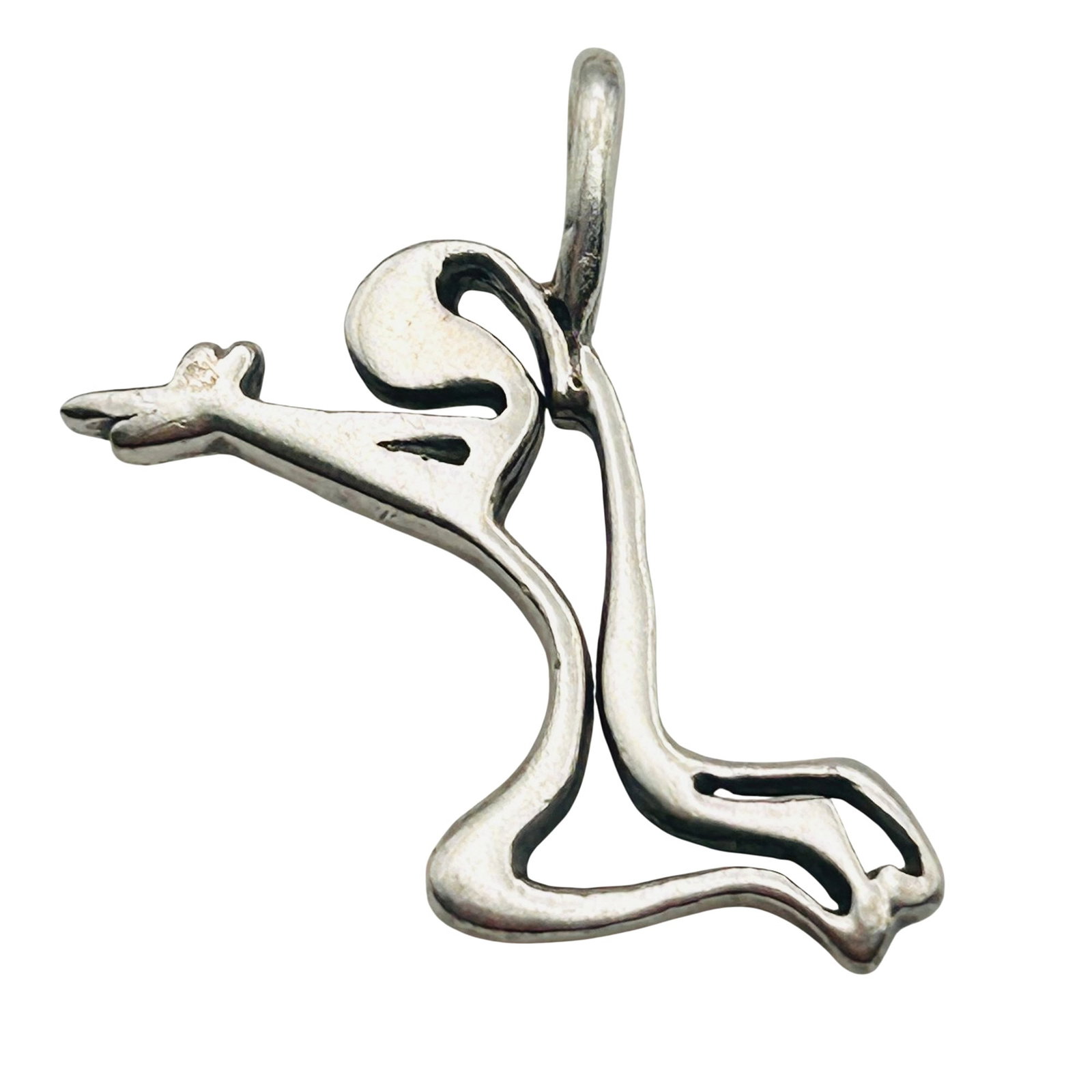 Southwest Sterling Figurative Pendant (1 of 4)