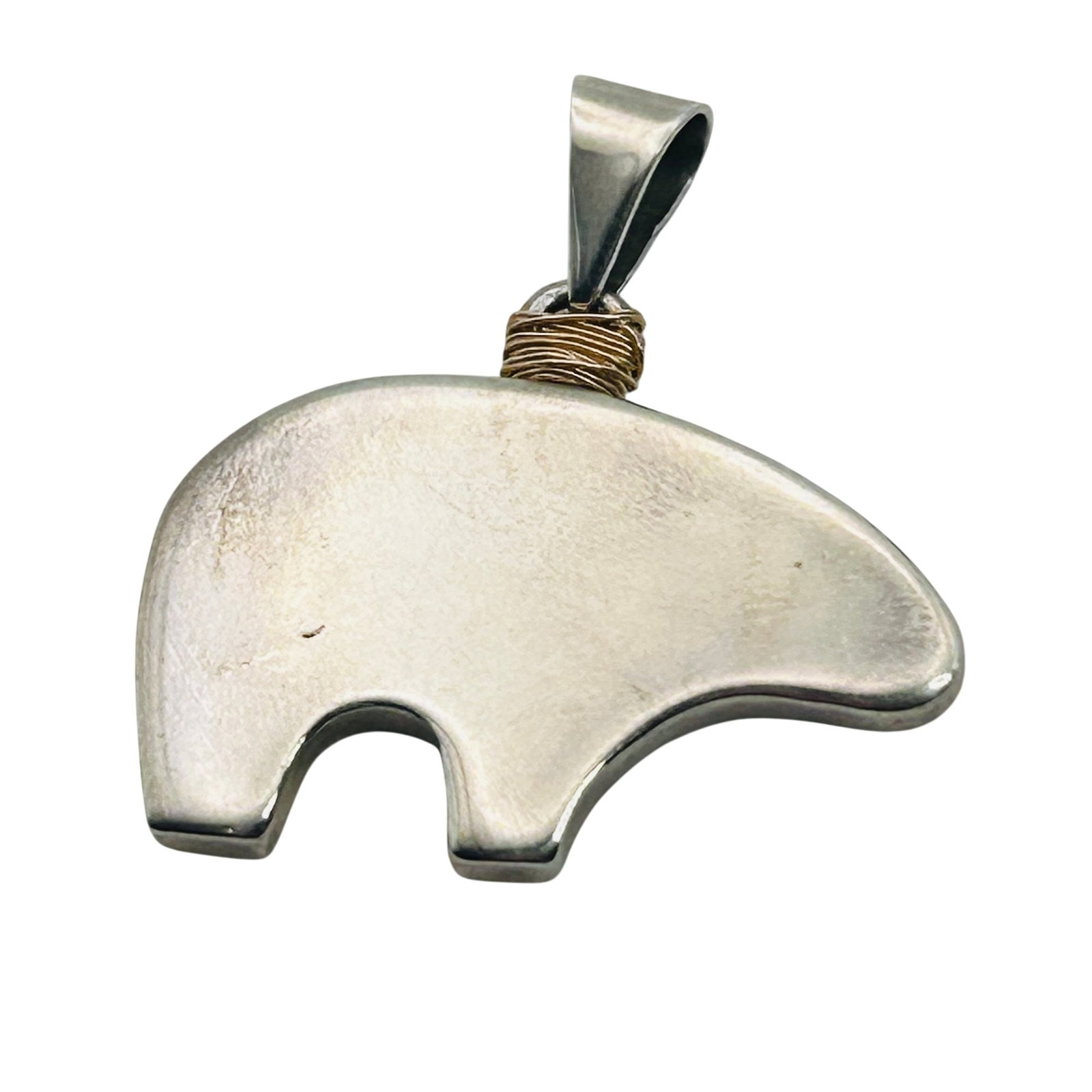 The Golden Bear Vail, Colorado Sterling Bear Pendant (1 of 5)