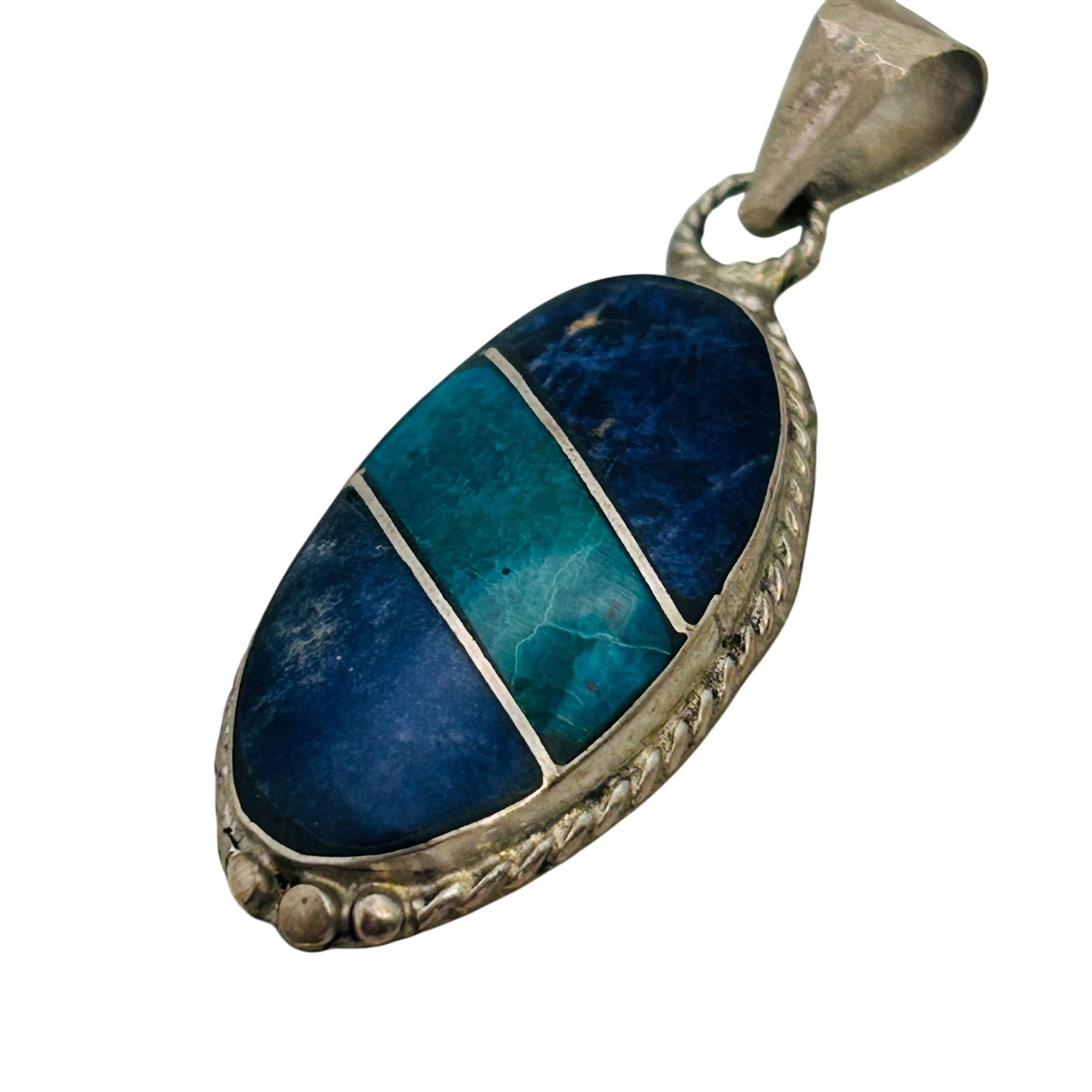 Mexico Sterling Multistone Pendant (1 of 6)