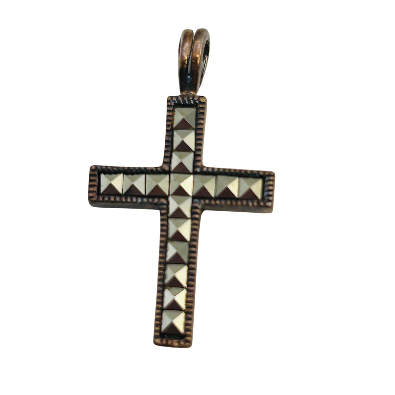 Judith Jack Sterling Marcasite Cross Pendant (1 of 5)