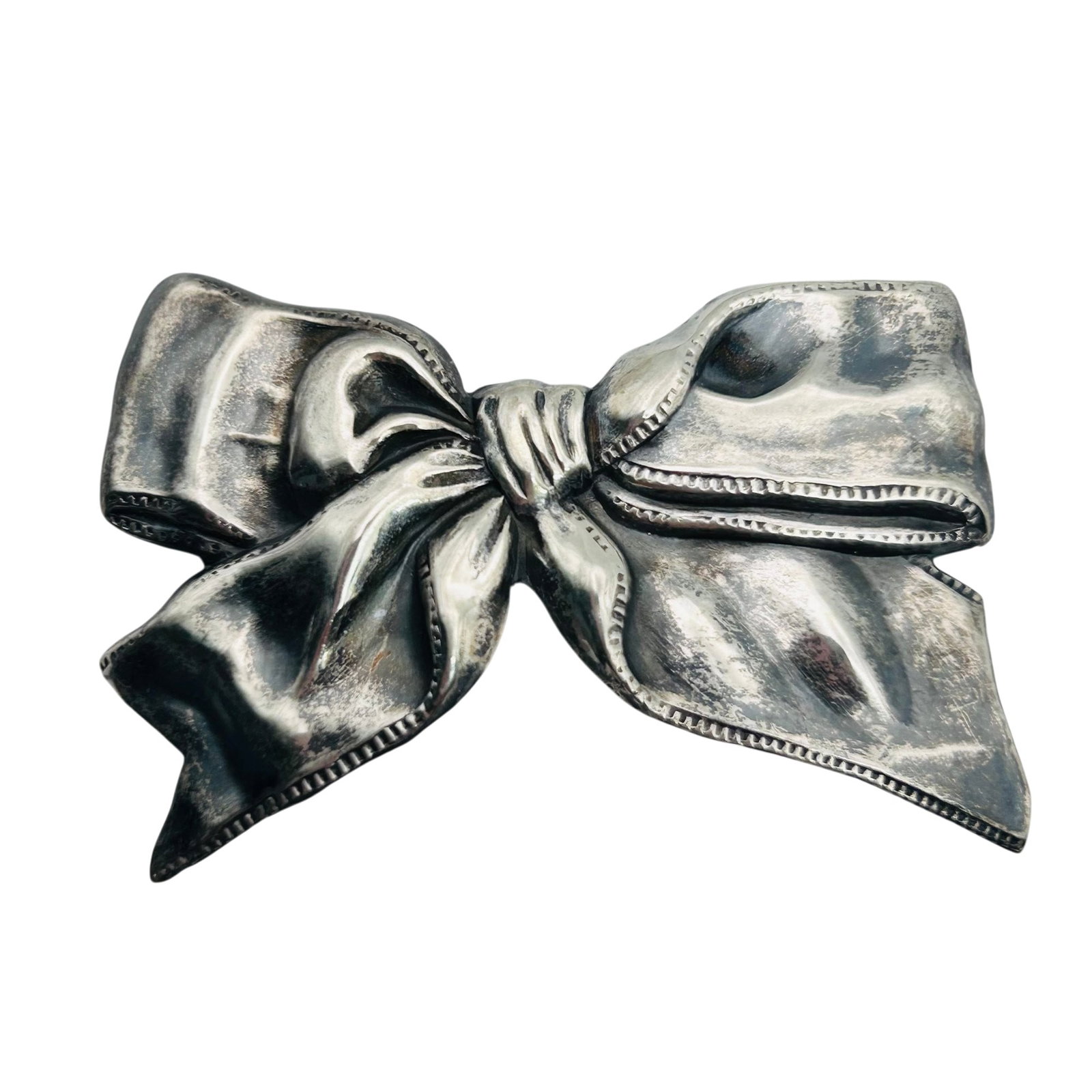Vintage Sterling Bow Brooch (1 of 7)