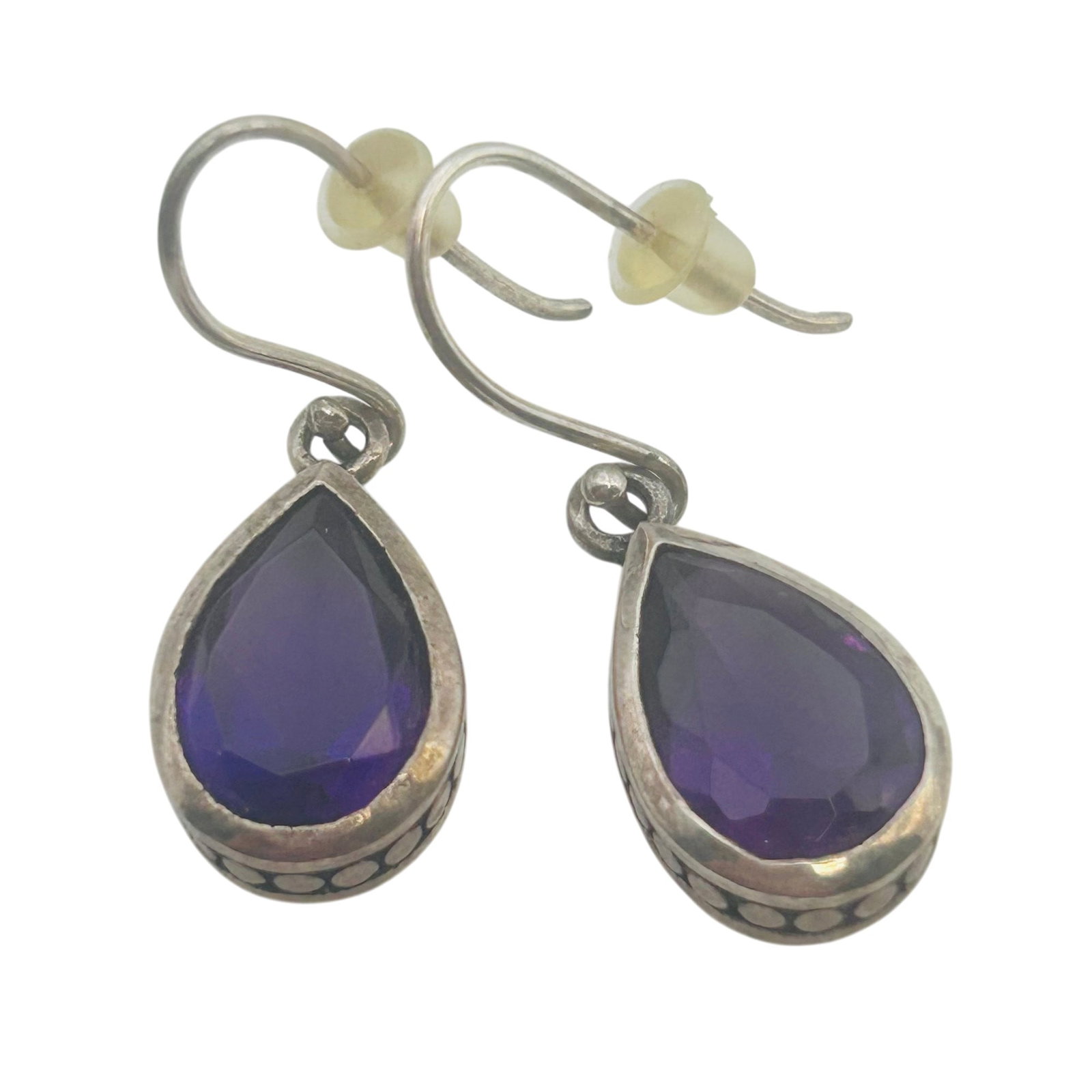 Sterling Amethyst Earrings (1 of 4)