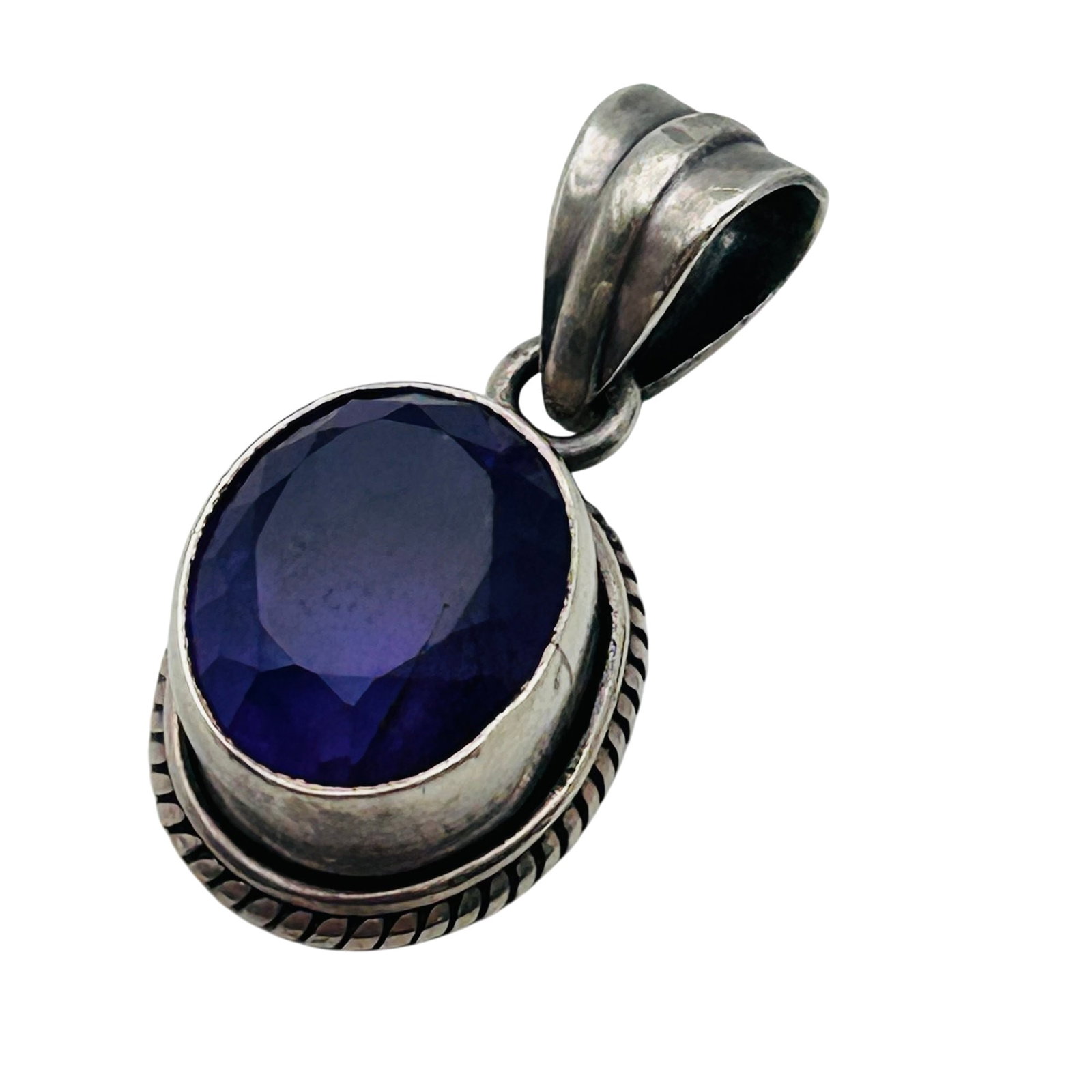 Sterling Amethyst Pendant (1 of 6)