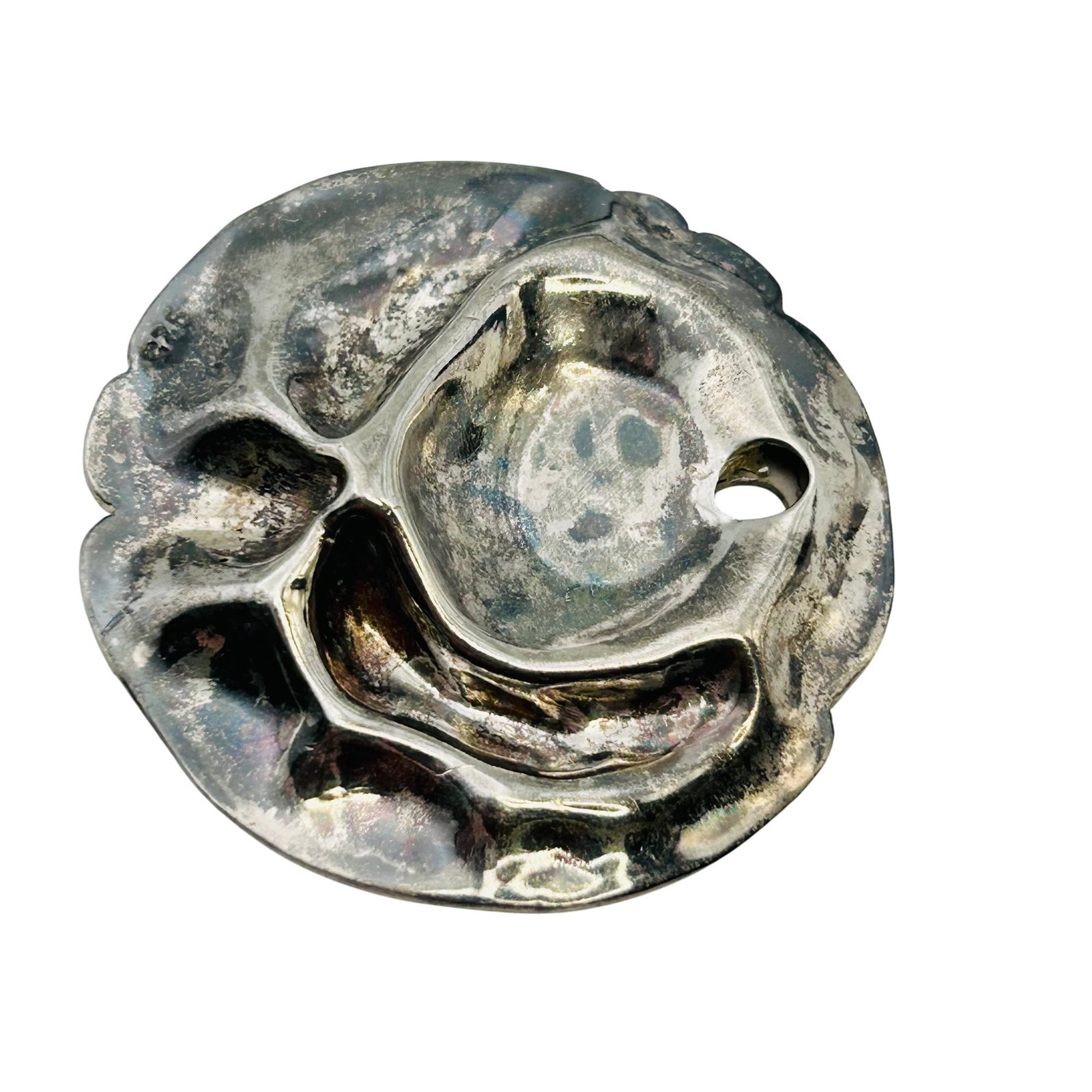 Sterling Modern Puffy Pendant (1 of 5)