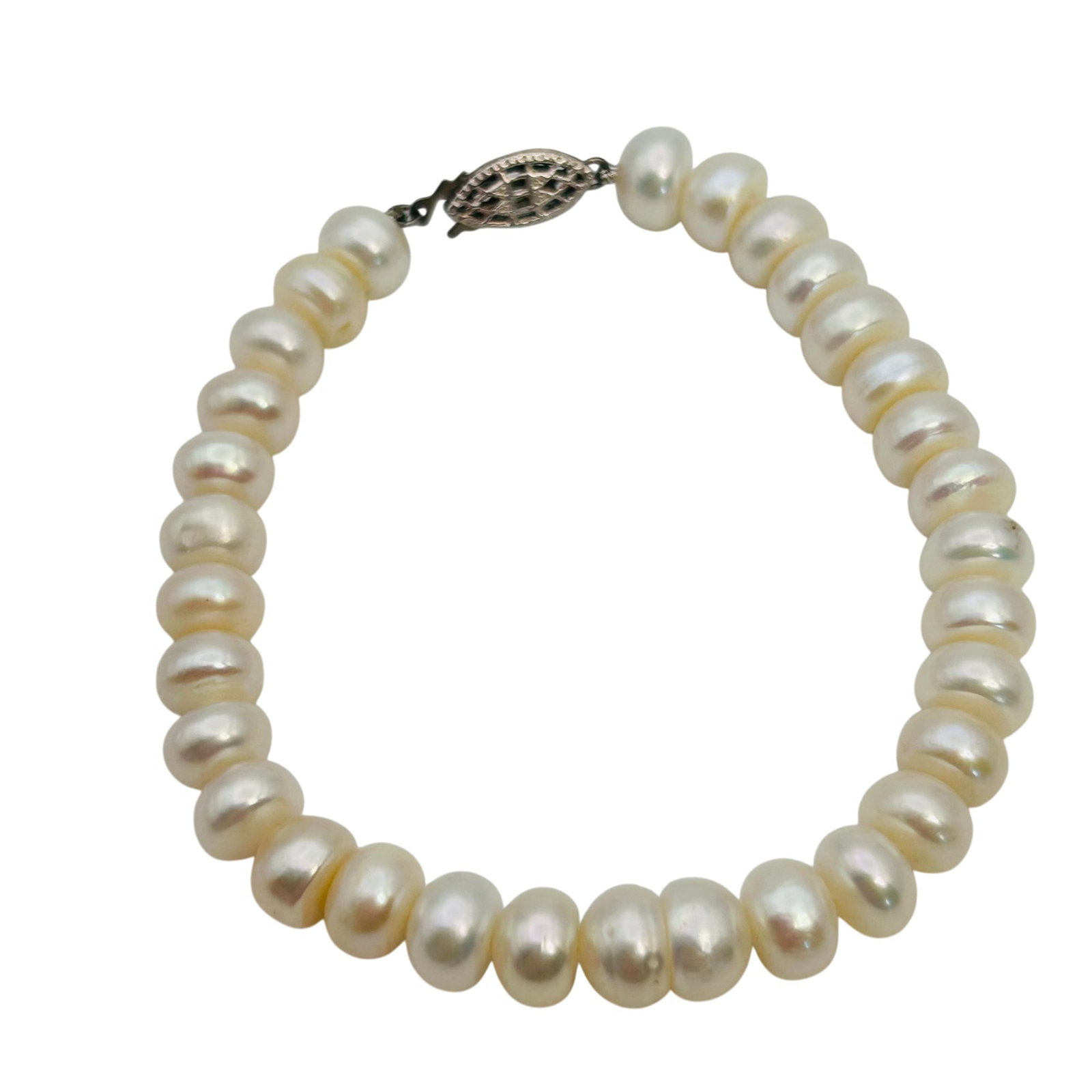 Sterling Pearl Bracelet (1 of 6)