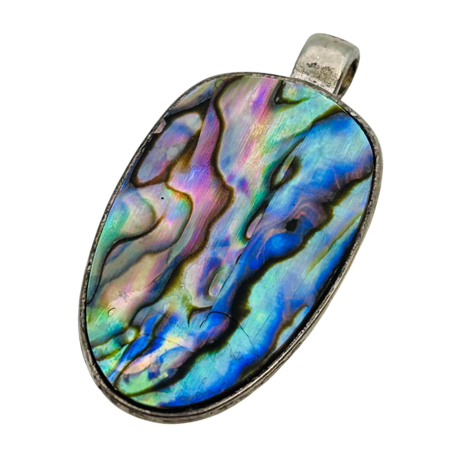 Sterling Abalone Pendant (1 of 5)