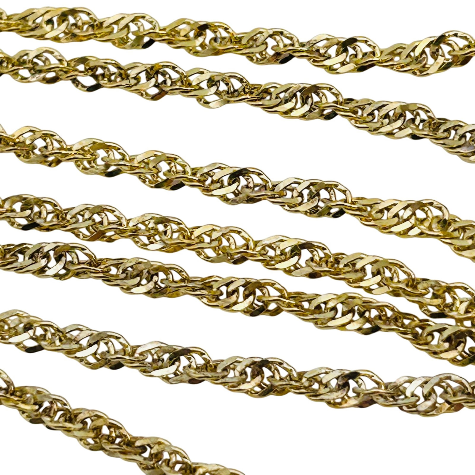 Milor Italy Sterling Twisted Chain Necklace (1 of 6)