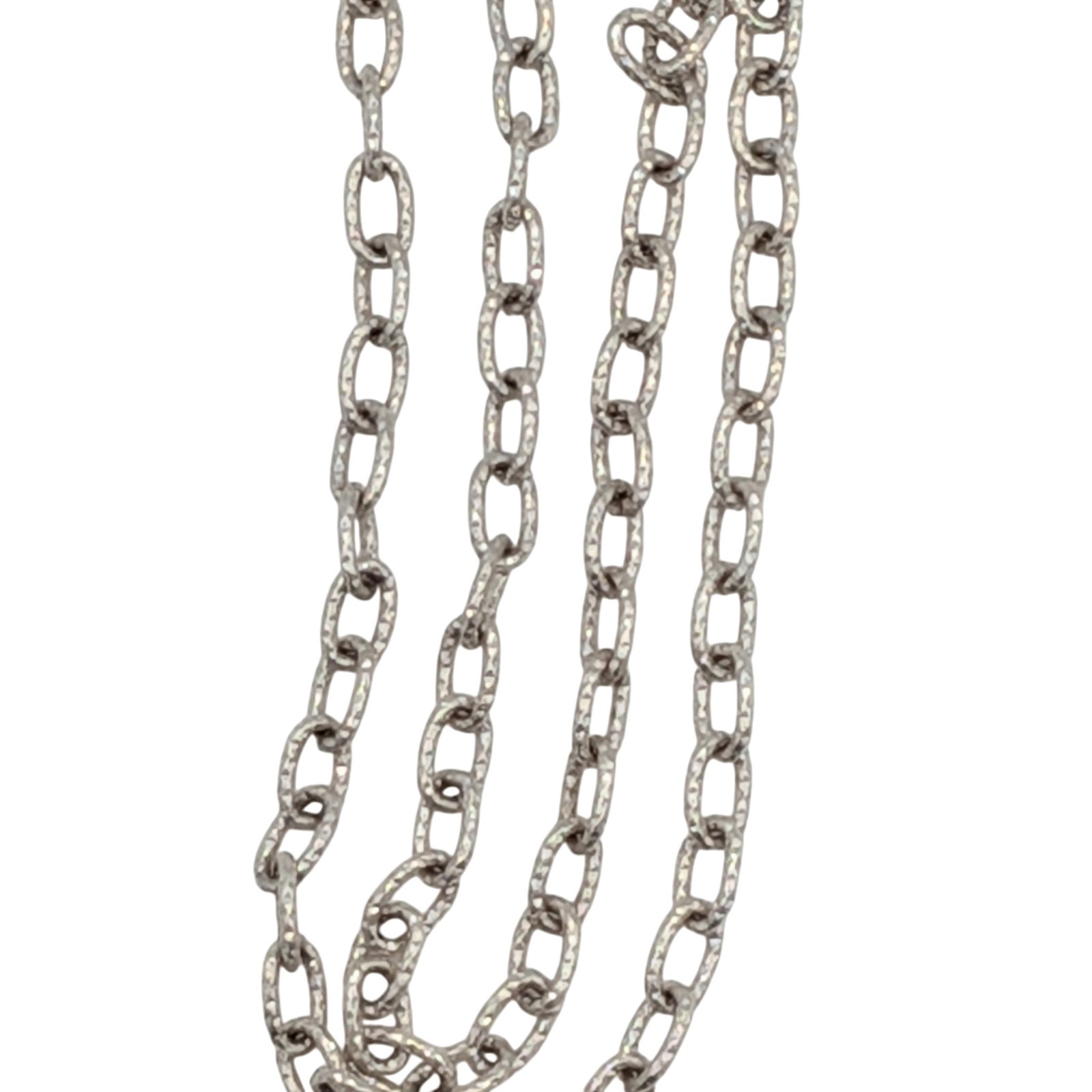 Signed Italy Sterling Silver Textured Cable Chain Bracelet: Signed Italy Sterling Silver Textured Cable Chain Bracelet. 7.5in Length. Signed YGI Italy 925. 1.2g