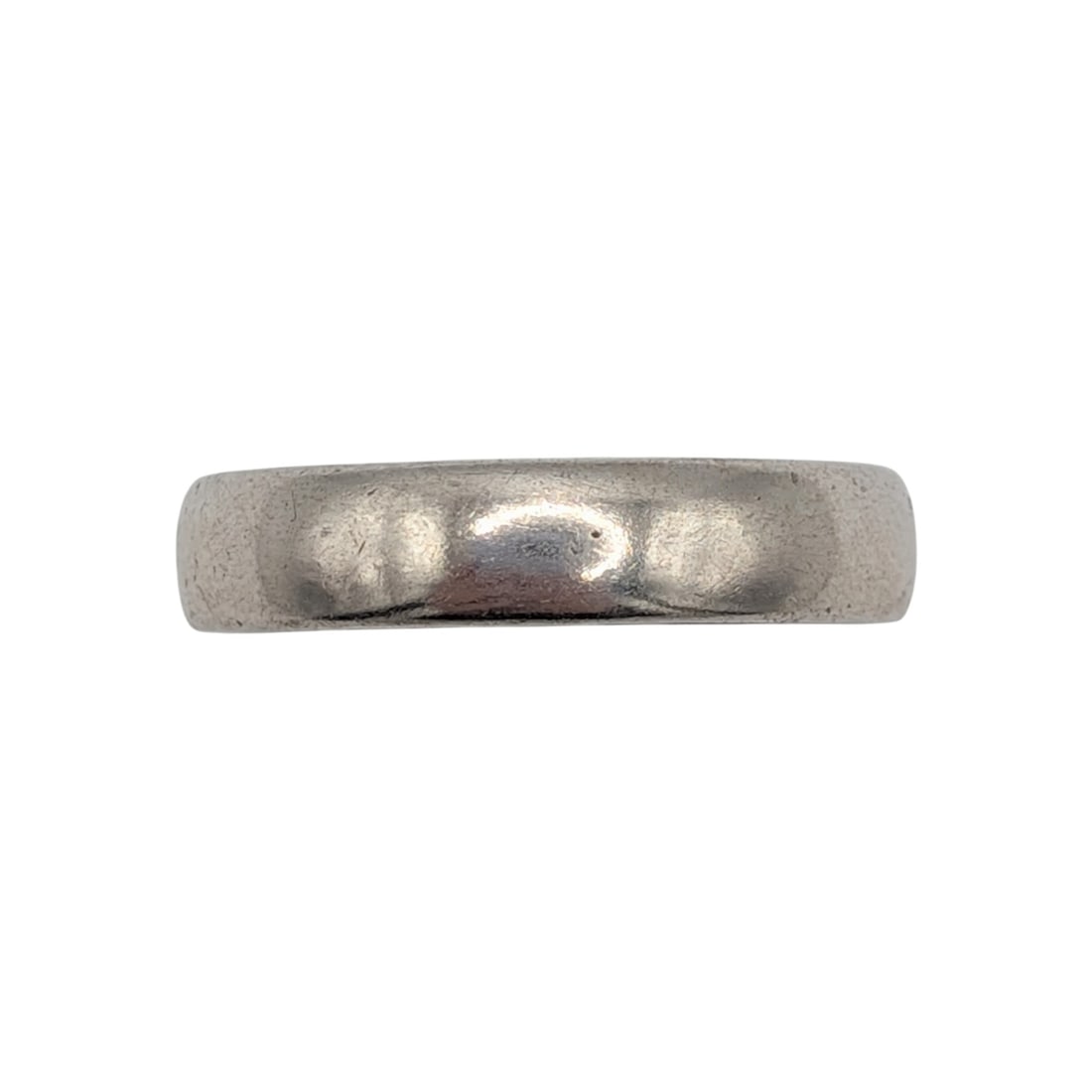 Signed Sterling Silver Polished Band Ring Size 11 (1 of 3)