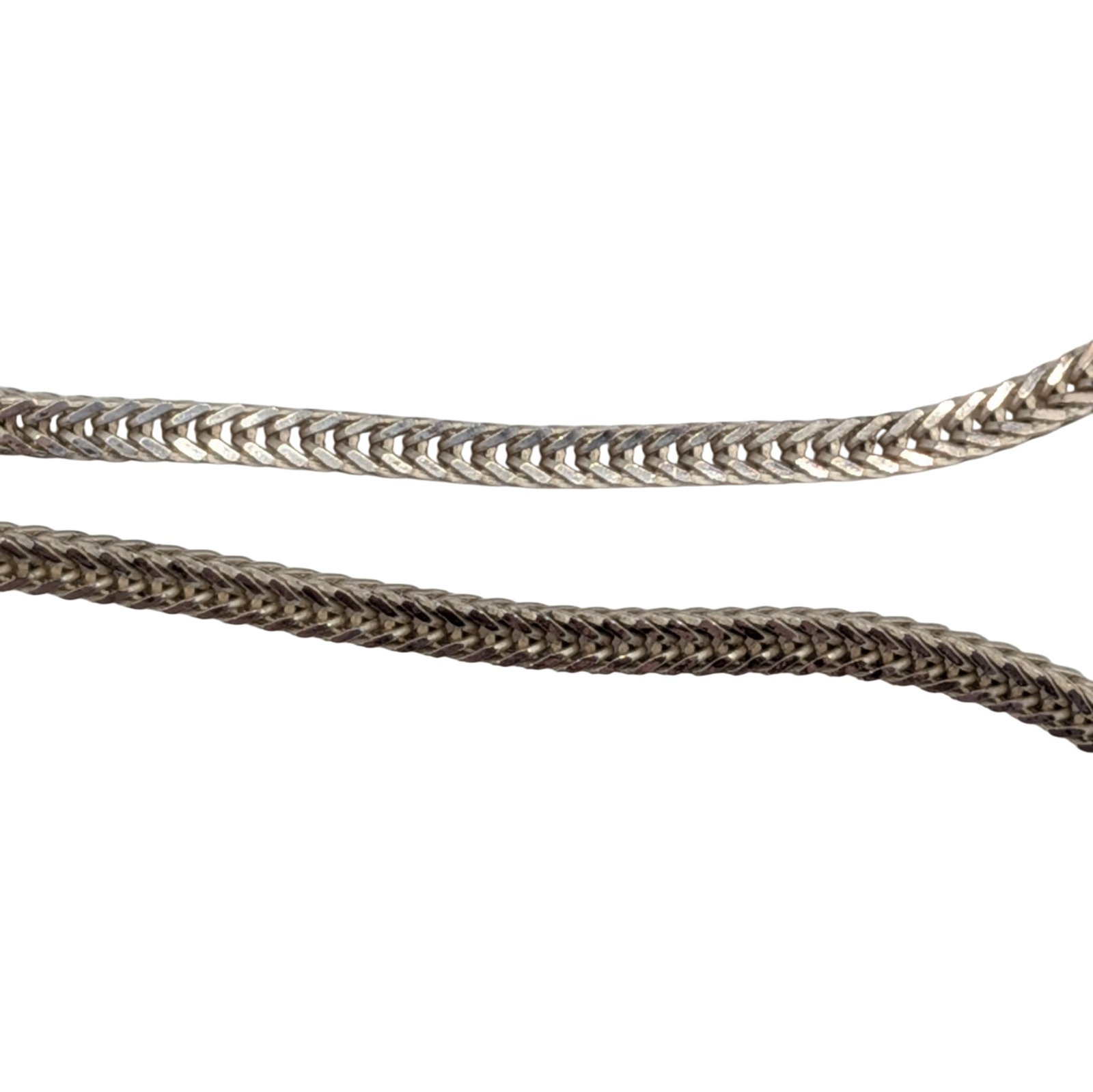 Signed Italy Sterling Silver Herringbone Chain Bracelet: Signed Italy Sterling Silver Herringbone Chain Bracelet. 7in Length. Signed 925 Italy star 16 AR. 4.6g