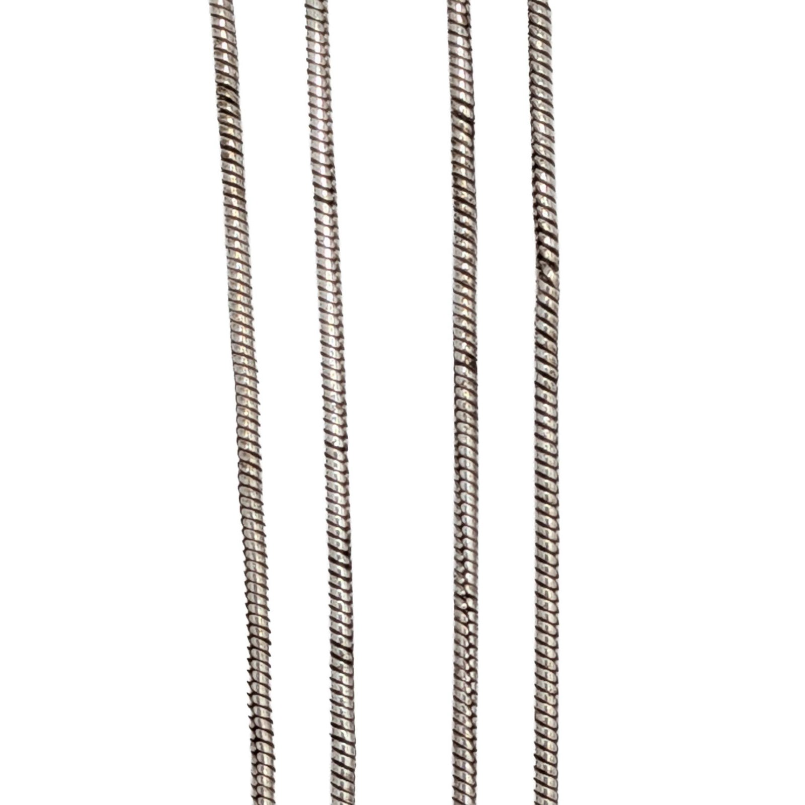 Italy Sterling Silver Snake Chain Necklace (1 of 3)