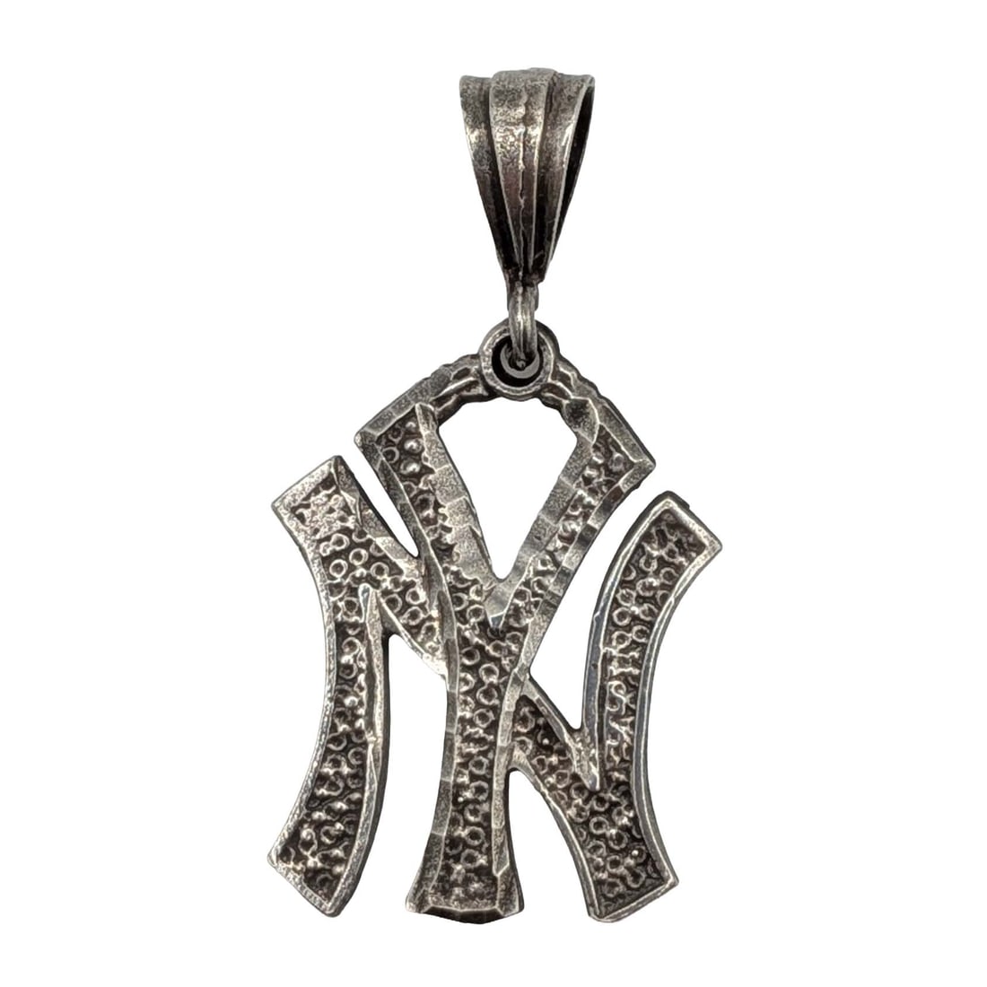 Sterling Silver New York Yankees Pendant (1 of 3)