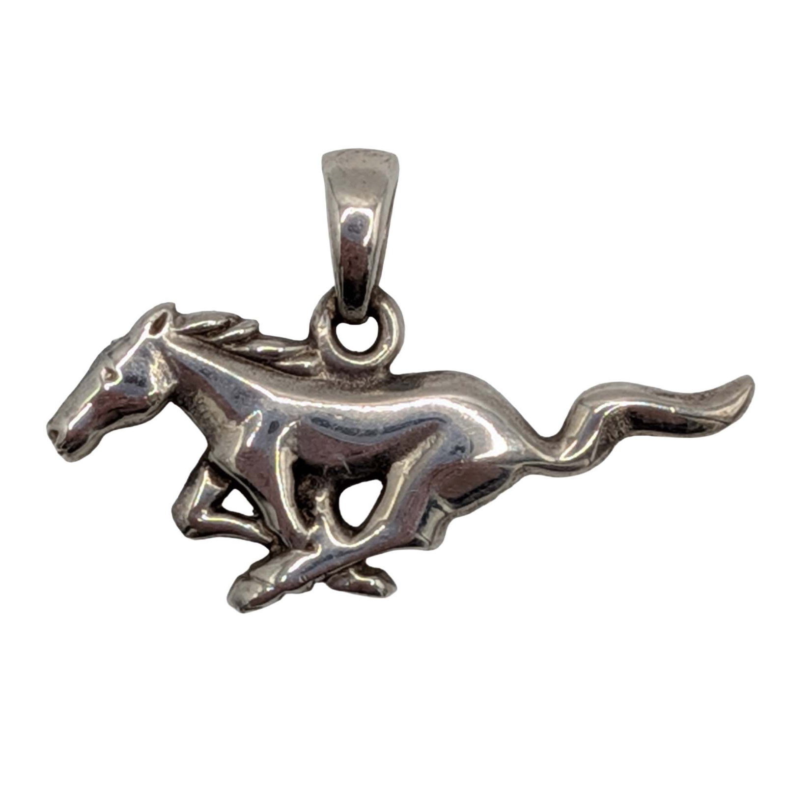 Sterling Silver Running Horse Charm (1 of 3)