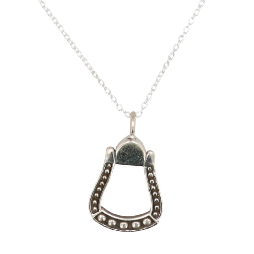 HaDa Collection Sterling Stirrup Necklace (1 of 6)