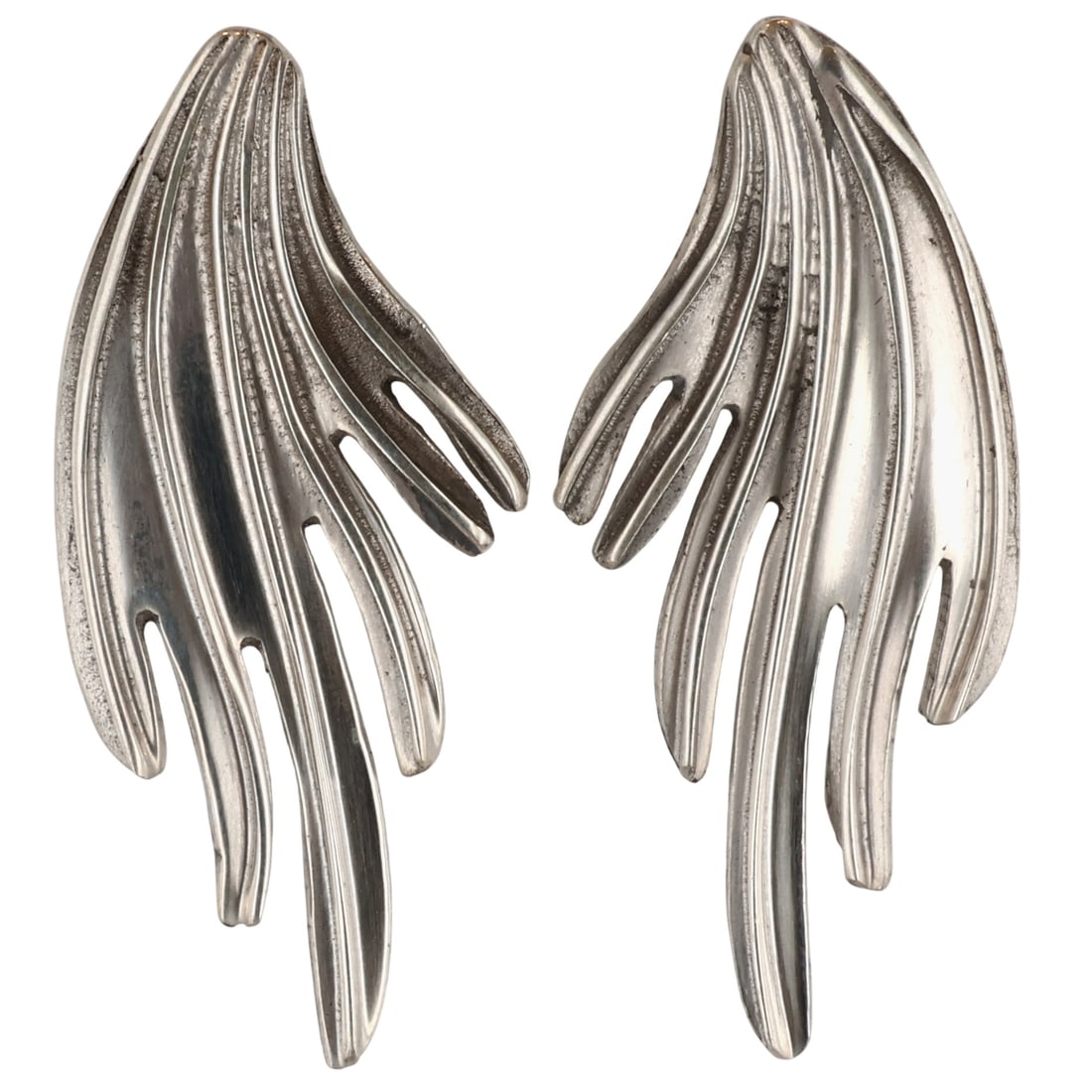 Charles Johnson Navajo Sterling Earrings (1 of 3)