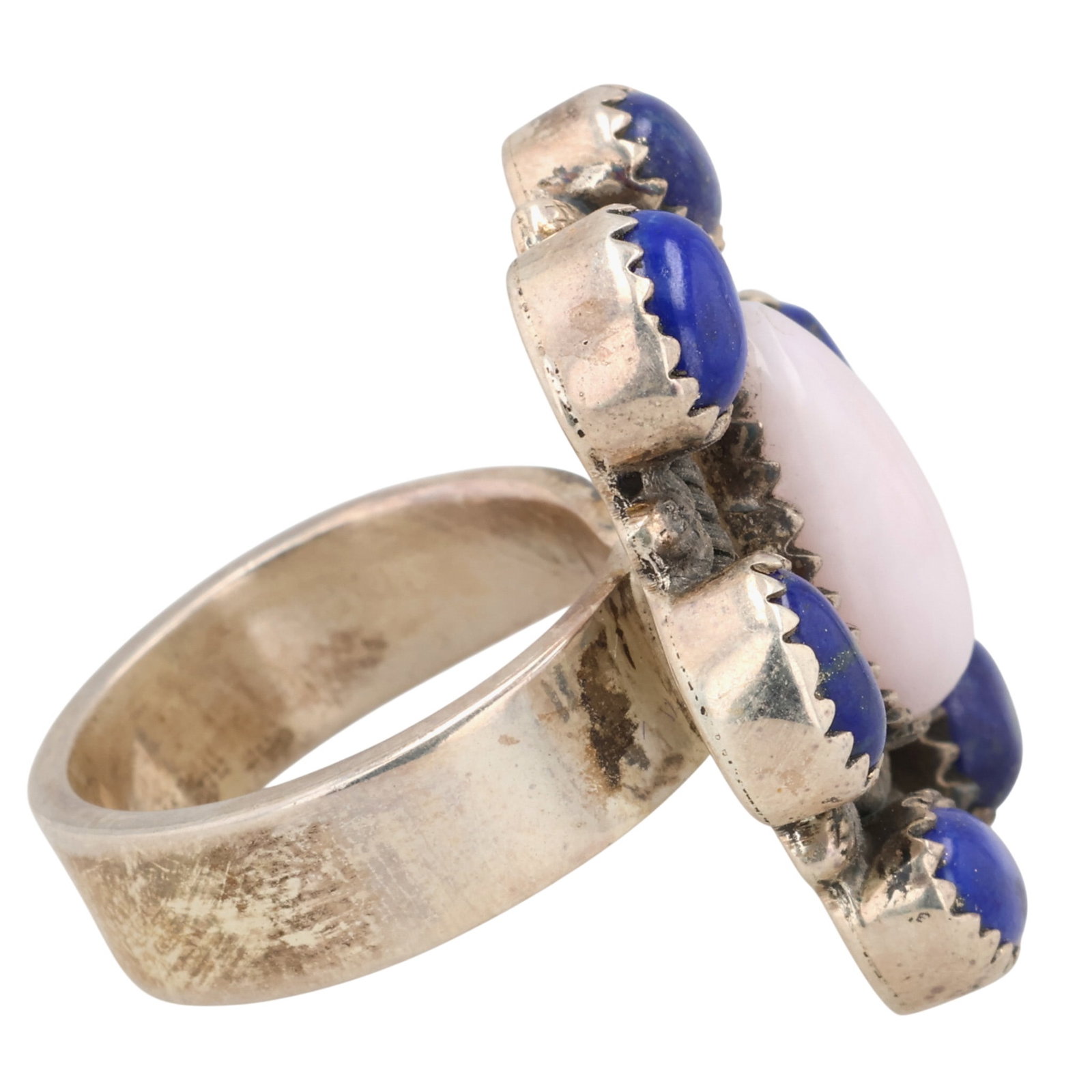 HaDa Collection Sterling Multi-Stone Adjustable Ring - 4