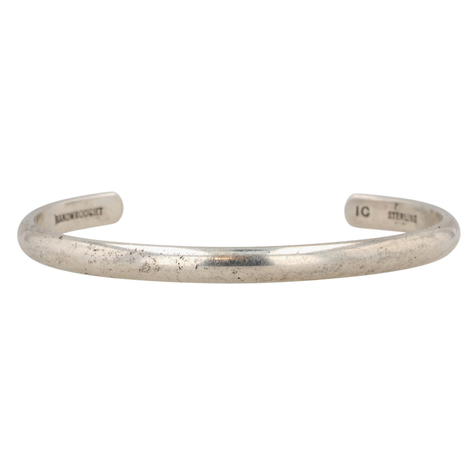 Irene Chiquito Navajo Sterling Handwrought Cuff Bracelet: Irene Chiquito Navajo Sterling Handwrought Cuff Bracelet / 11g