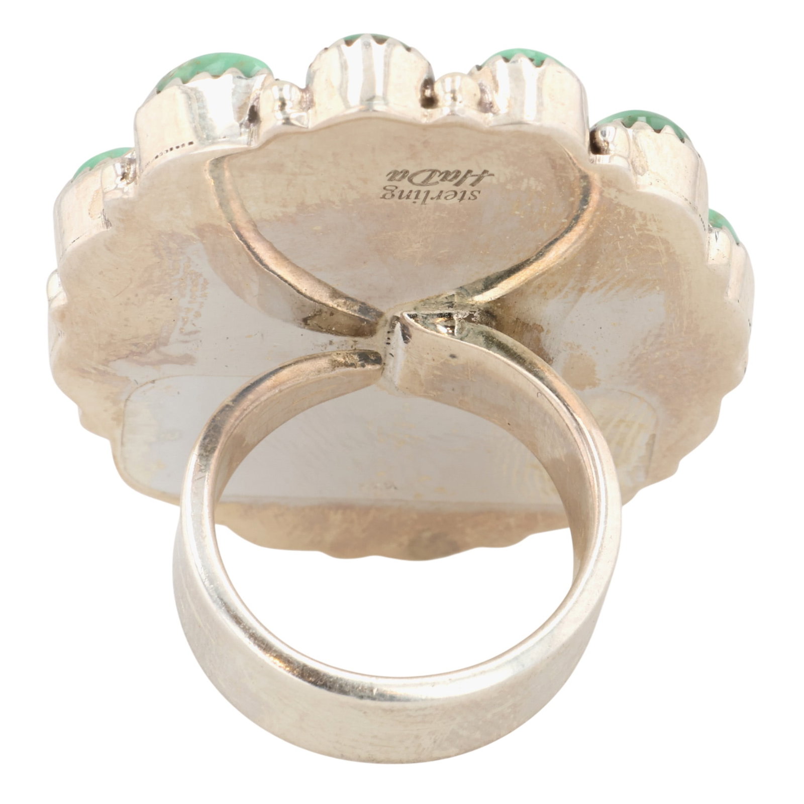 HaDa Collection Sterling Multi-Stone Adjustable Ring - 5