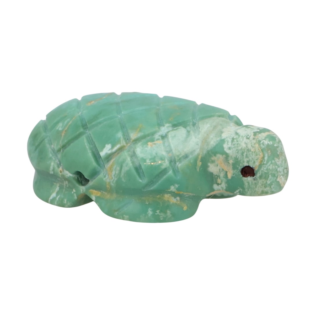 Stacey Turpen Navajo Turquoise Turtle Fetish Carving (1 of 5)