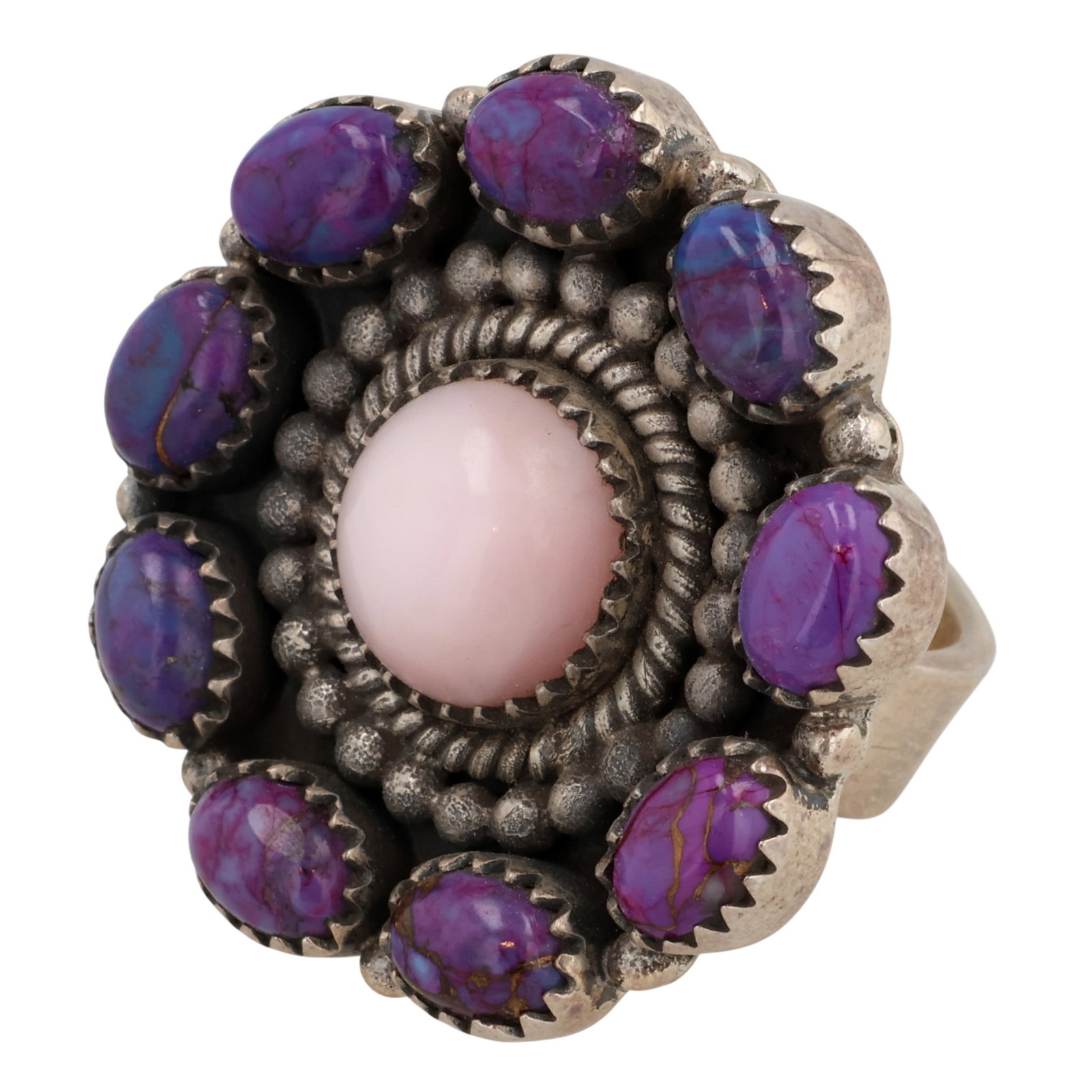 HaDa Collection Sterling Multi-Stone Adjustable Ring - 3