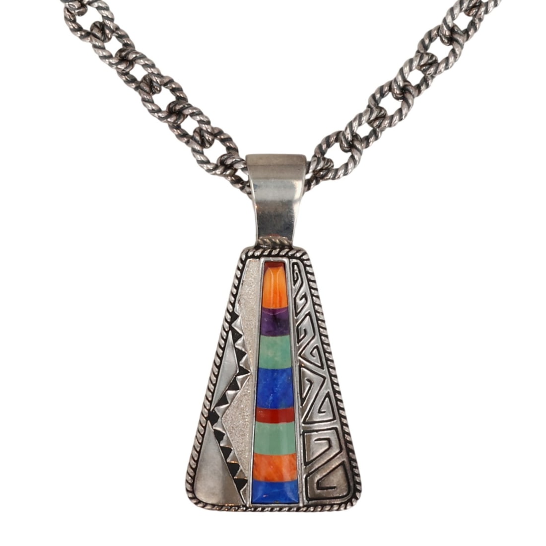 Carolyn Pollack Relios Sterling Multi-Stone Necklace (1 of 7)