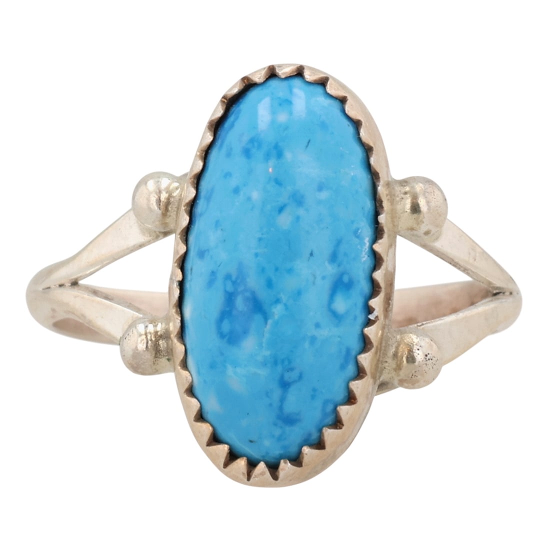 Fred Martinez Navajo Sterling Denim Lapis Lazuli Ring Sz 4.75: Fred Martinez Navajo Sterling Denim Lapis Lazuli Ring Sz 4.75 / 2g / Unsigned. Artist attribution based on accompanying tag. Unable to confirm attribution.