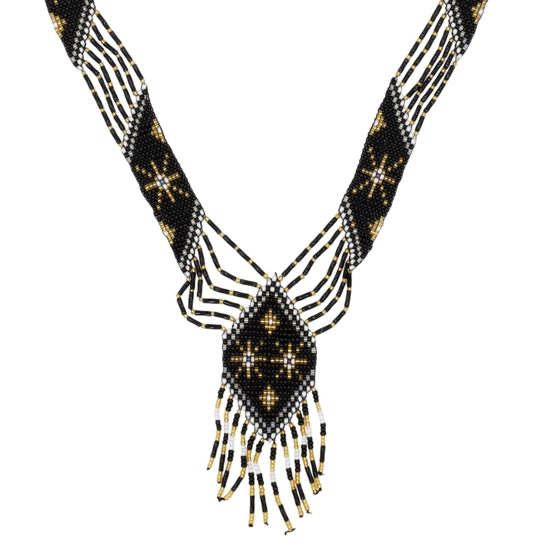 Native American Bead Necklace (1 of 5)