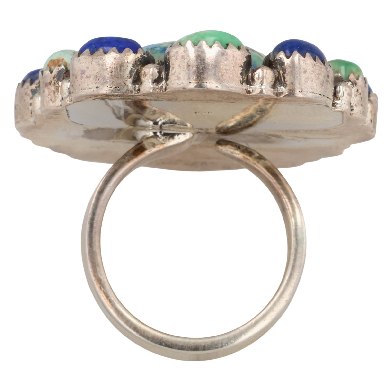 HaDa Collection Sterling Multi-Stone Adjustable Ring - 5