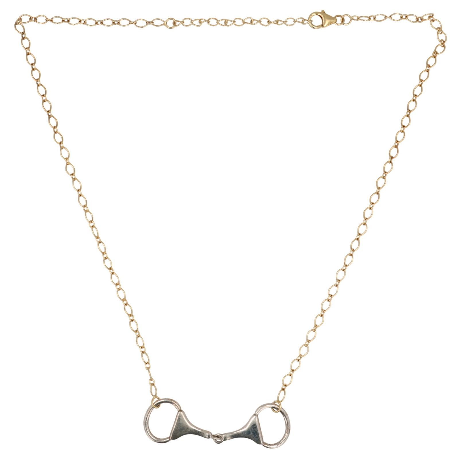 HaDa Collection Sterling Snaffle Bit Necklace - 2